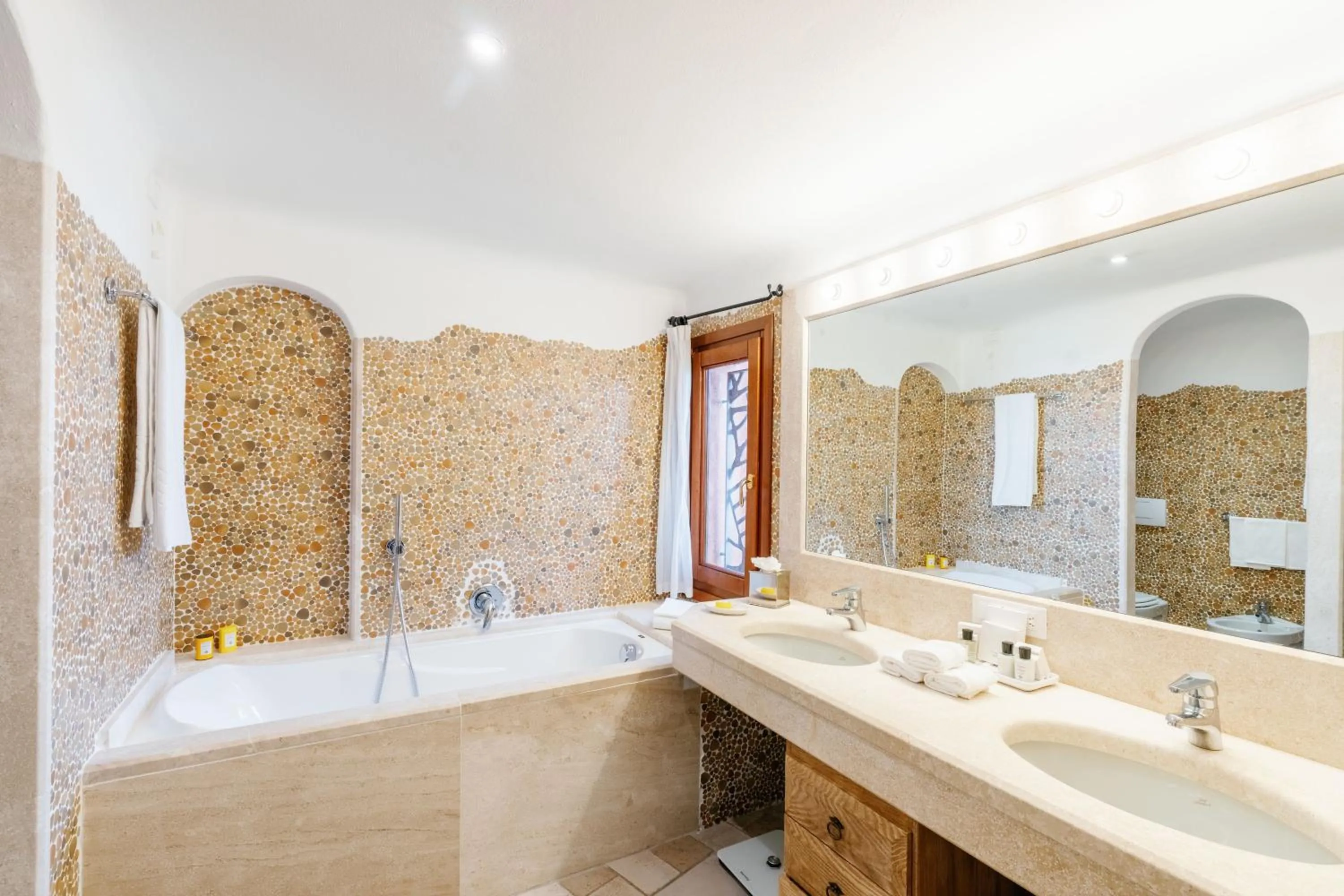 Bathroom in Hotel Pitrizza, Costa Smeralda