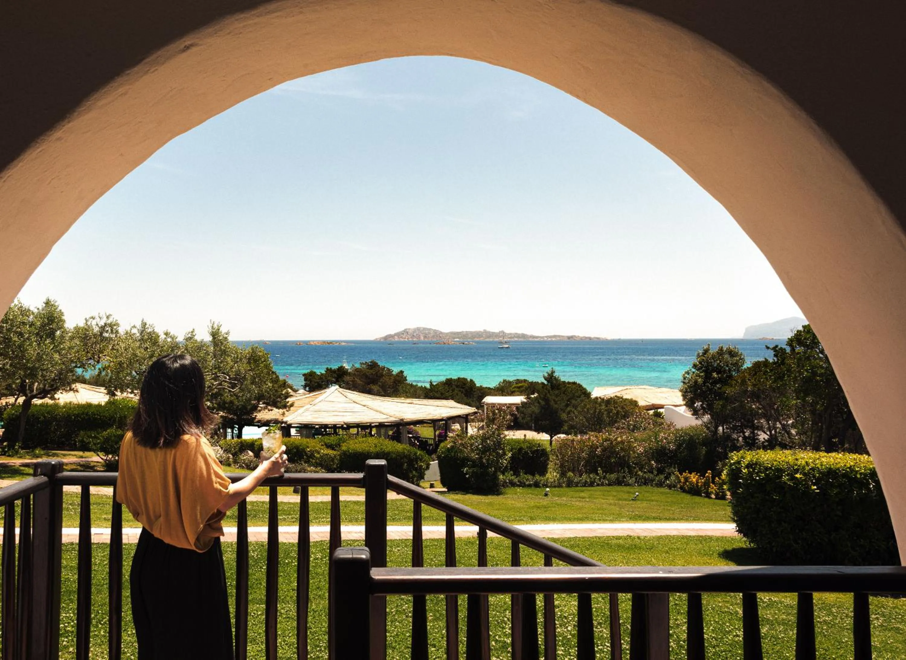 View (from property/room) in Romazzino, A Belmond Hotel, Costa Smeralda