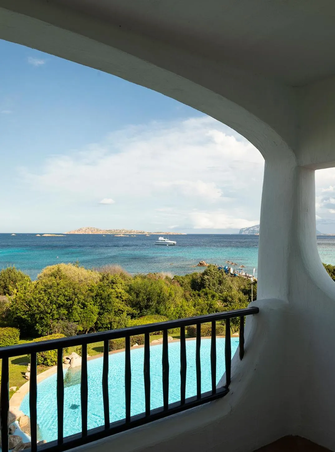 Balcony/Terrace in Romazzino, A Belmond Hotel, Costa Smeralda