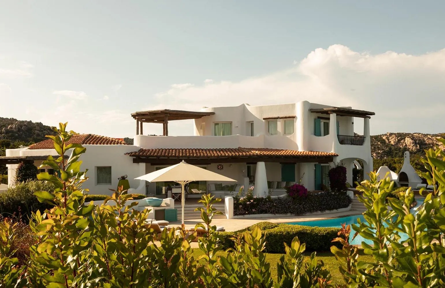 Pool view in Romazzino, A Belmond Hotel, Costa Smeralda