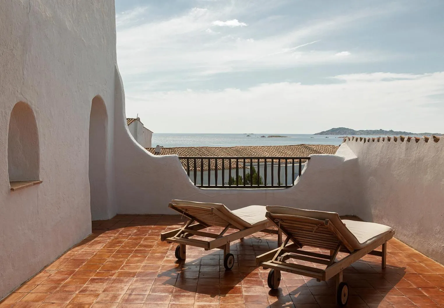Balcony/Terrace in Romazzino, A Belmond Hotel, Costa Smeralda