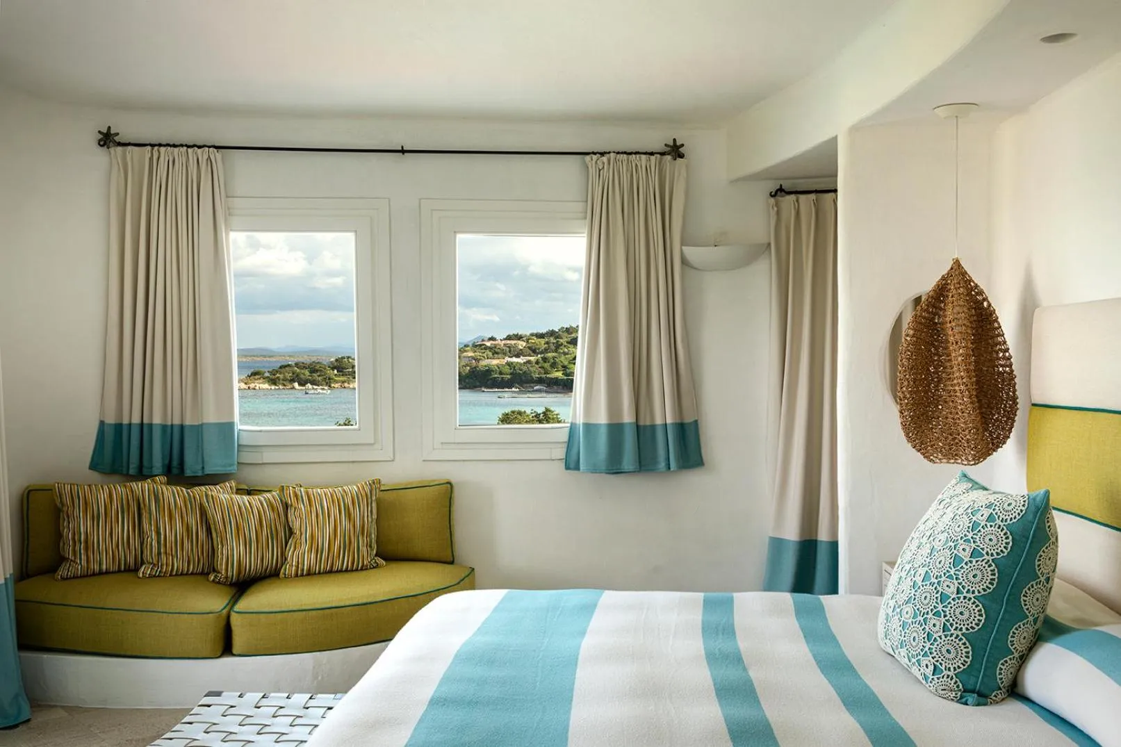 Bedroom, Bed in Romazzino, A Belmond Hotel, Costa Smeralda