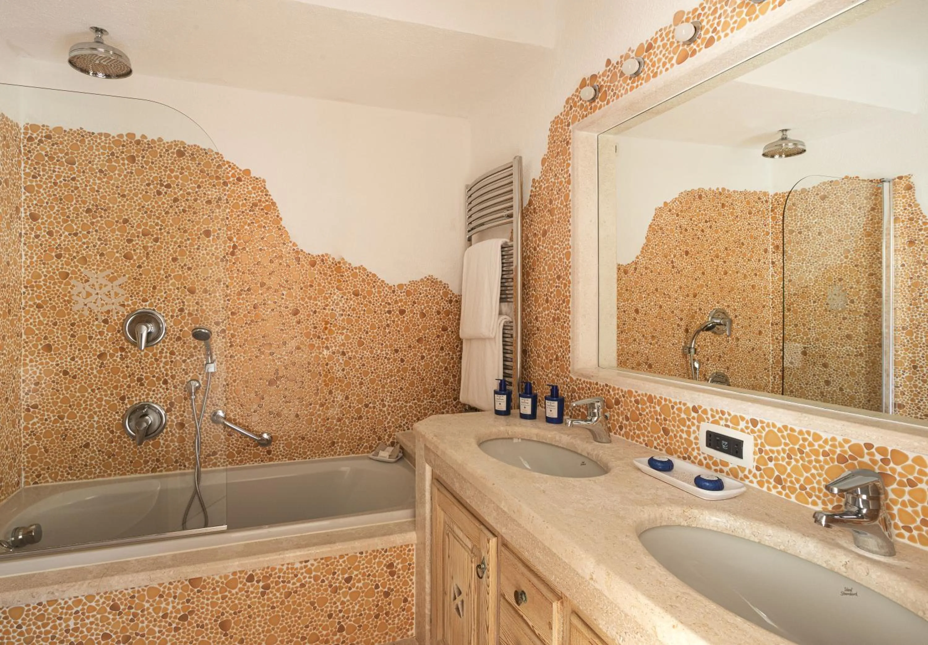 Bathroom in Romazzino, A Belmond Hotel, Costa Smeralda
