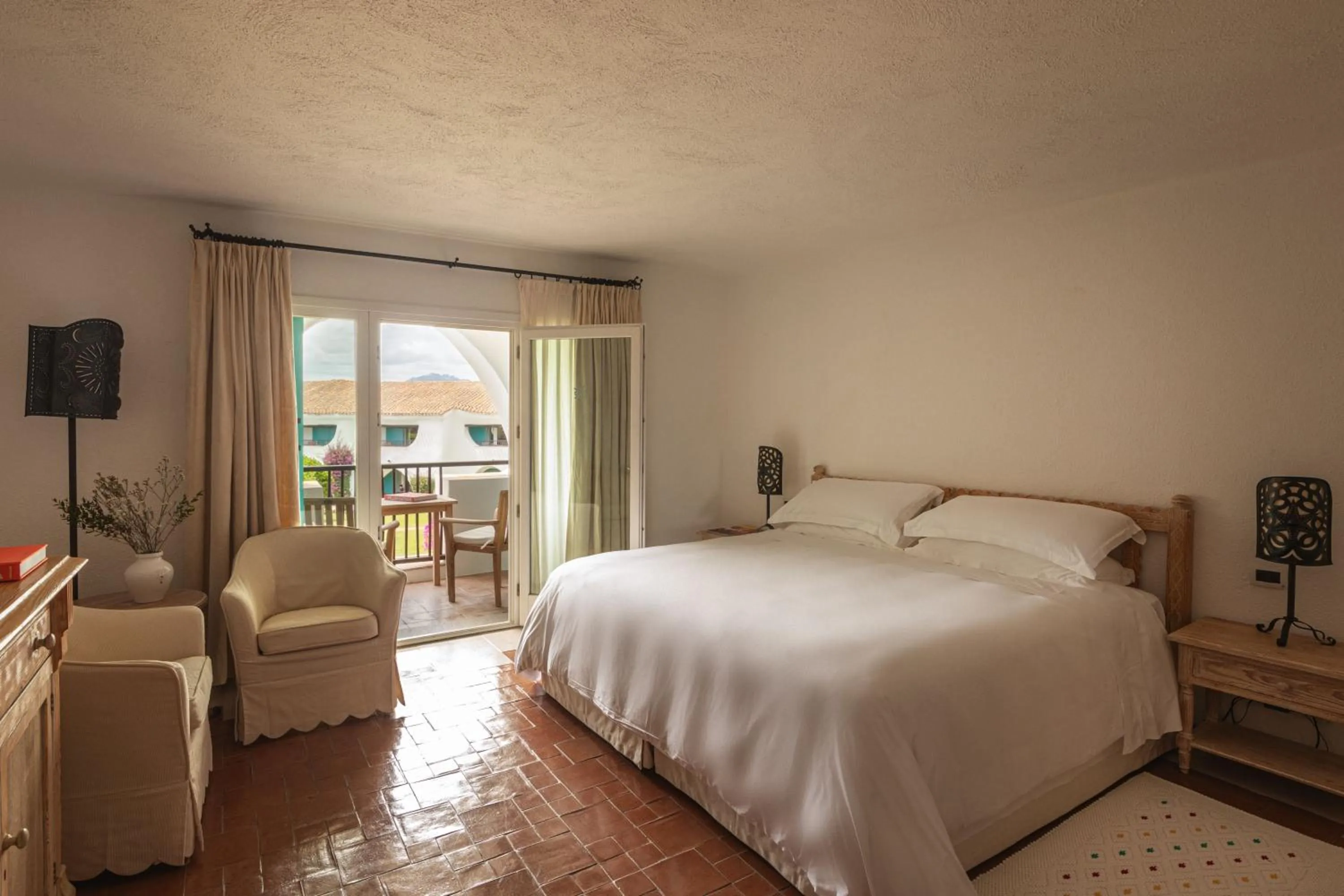 Bedroom, Bed in Romazzino, A Belmond Hotel, Costa Smeralda