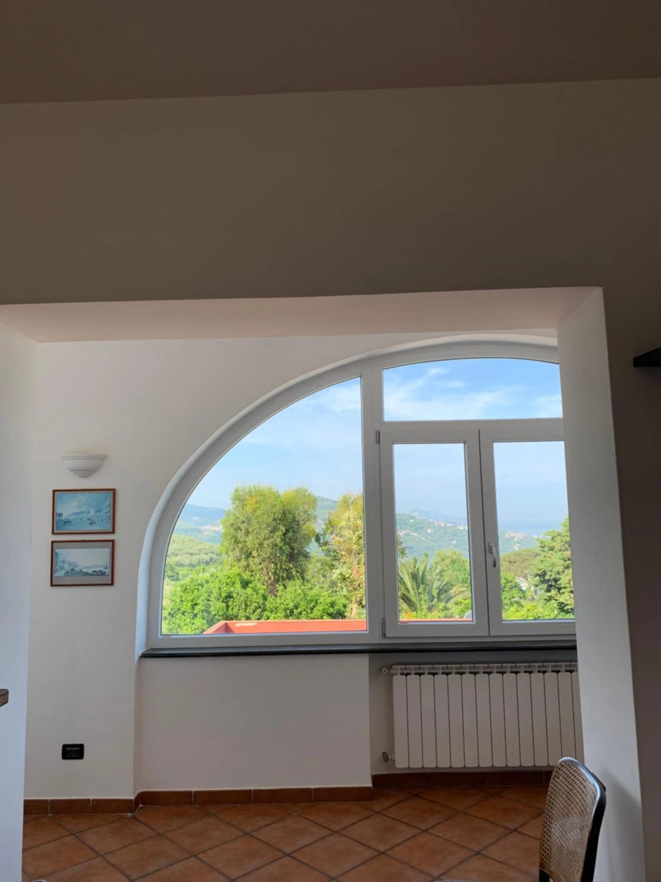 Garden view in La Casa Del Sole