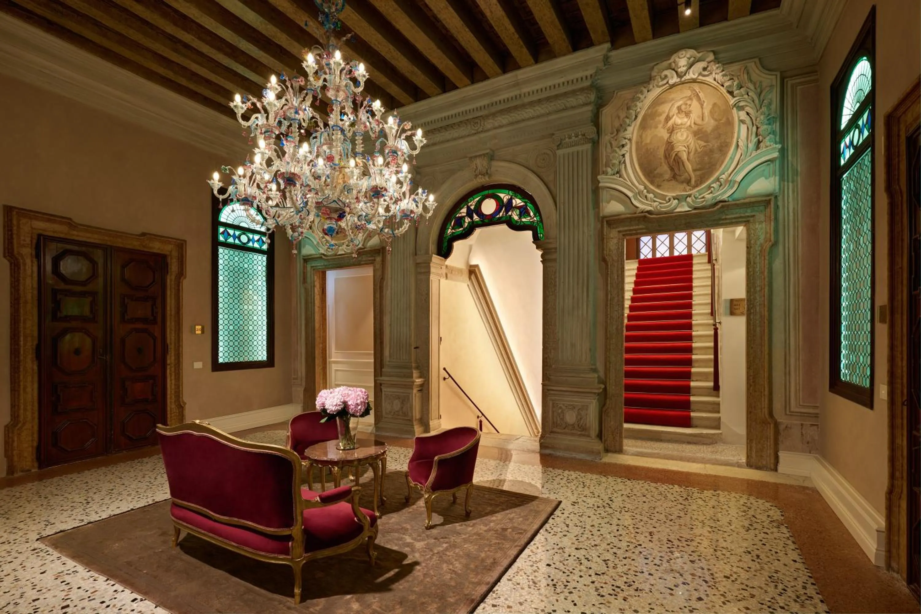 Lobby or reception in Hotel Palazzo Giovanelli e Gran Canal