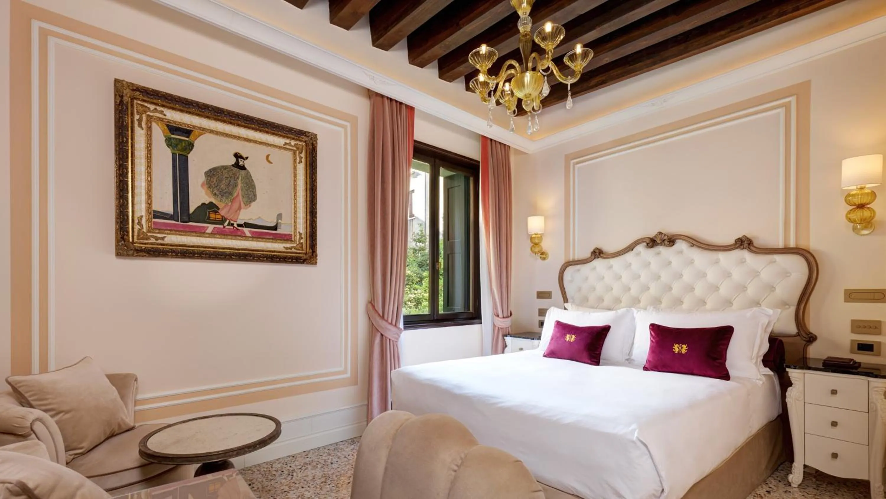 Bedroom, Bed in Hotel Palazzo Giovanelli e Gran Canal