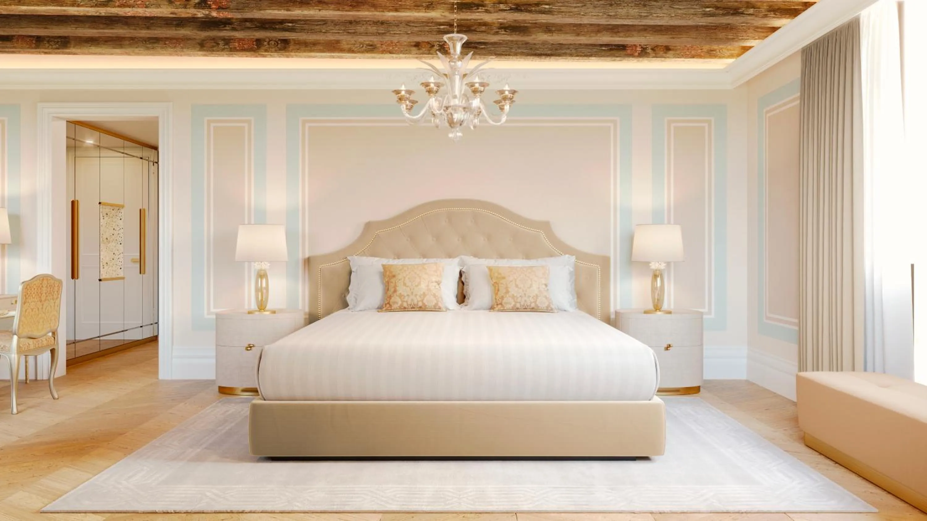 Bedroom, Bed in Hotel Palazzo Giovanelli e Gran Canal