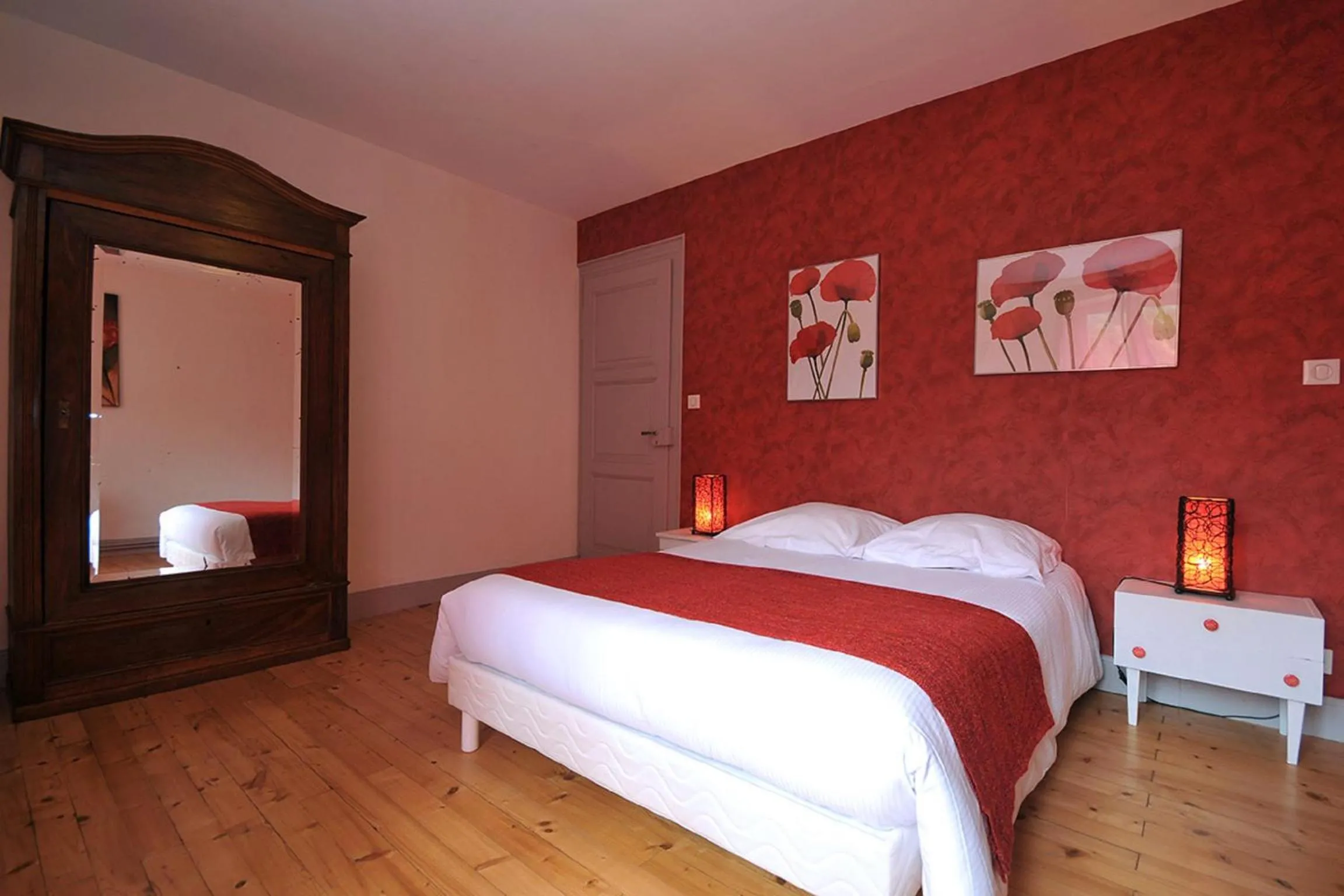 Bed in Maison D'hôtes Du Landersbach
