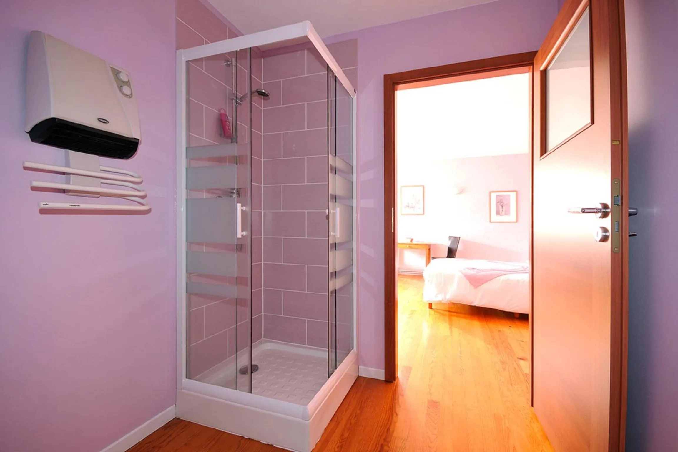 Bathroom, Bed in Maison D'hôtes Du Landersbach