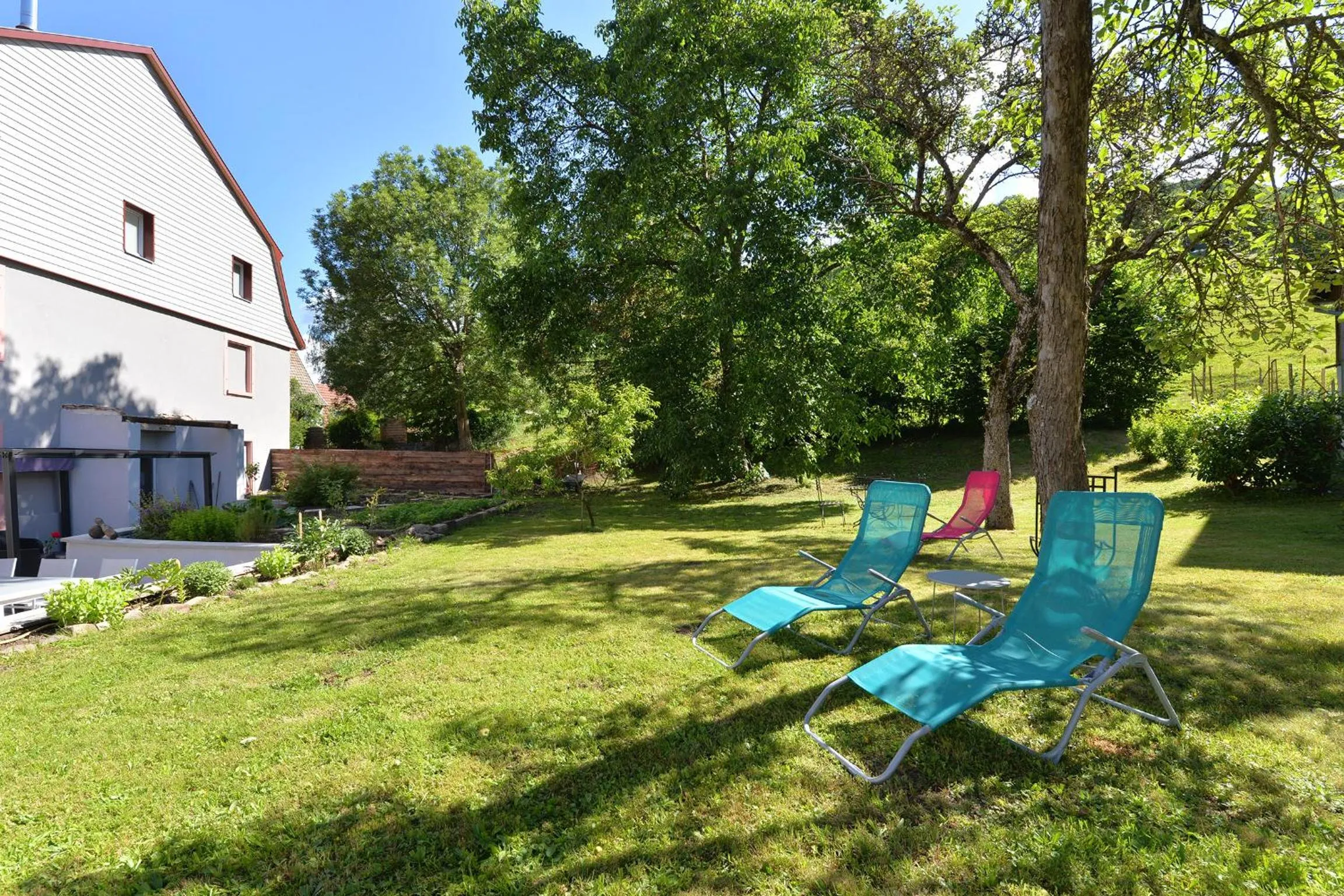 Garden in Maison D'hôtes Du Landersbach