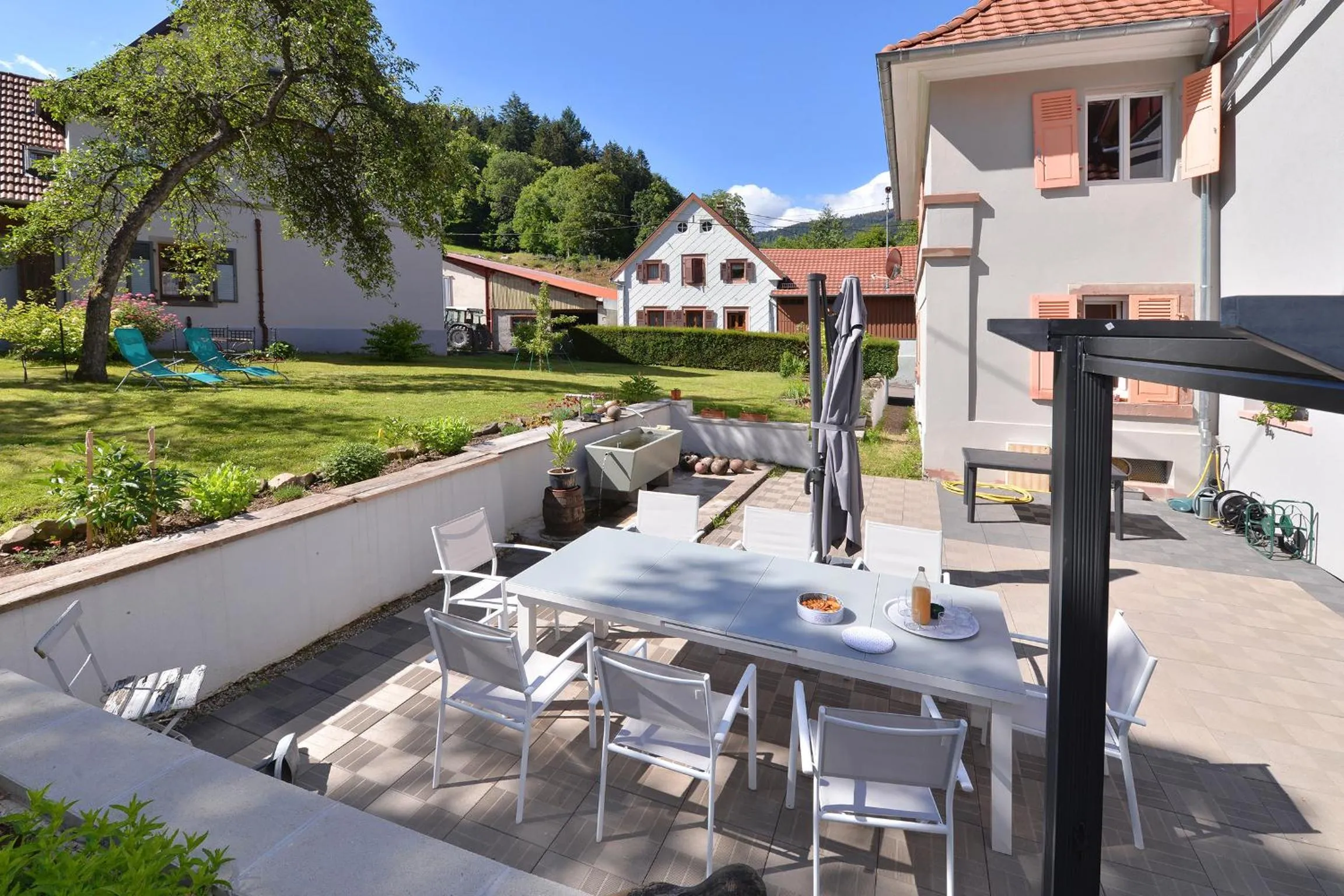 Patio in Maison D'hôtes Du Landersbach
