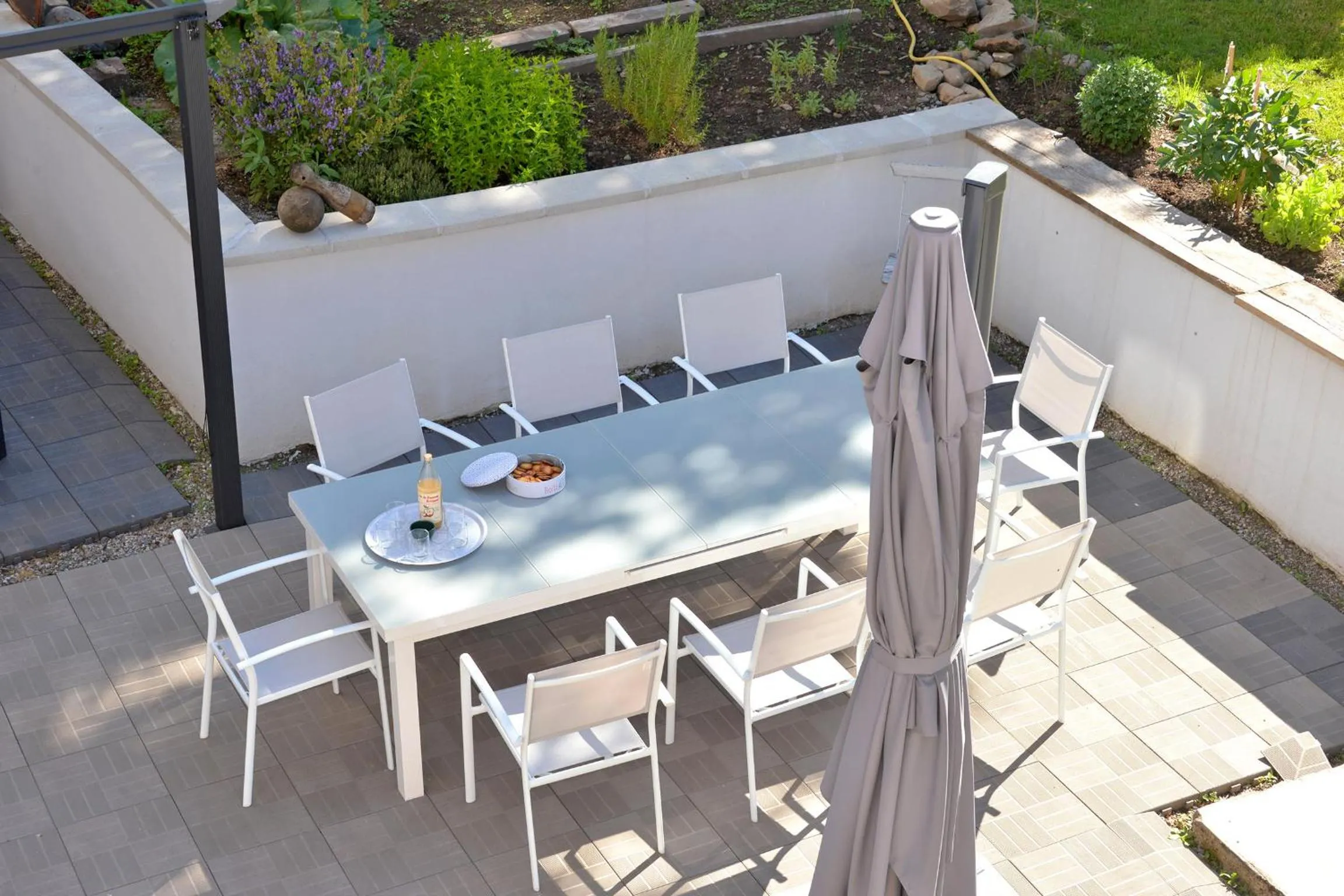 Balcony/Terrace in Maison D'hôtes Du Landersbach