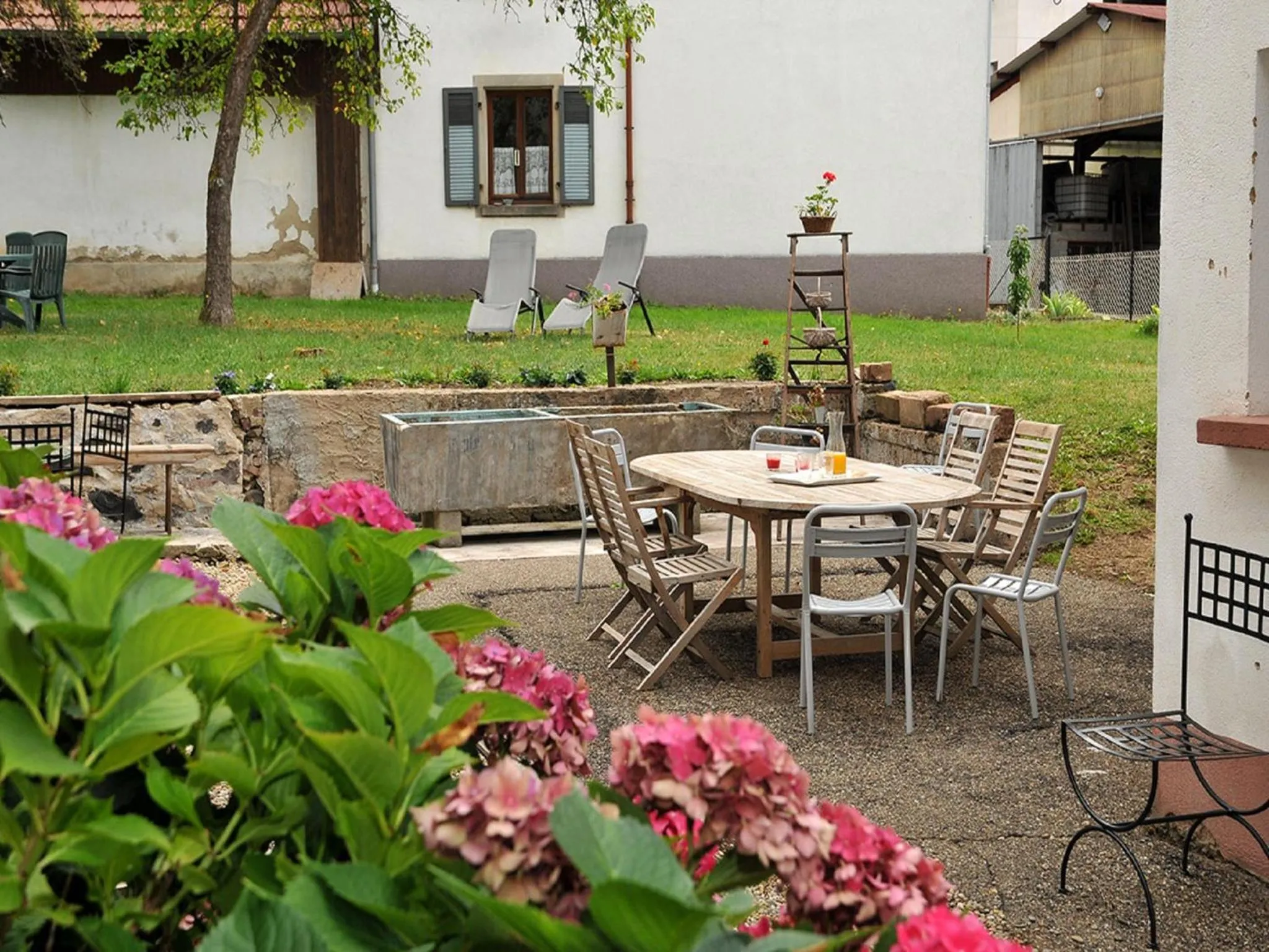 Balcony/Terrace in Maison D'hôtes Du Landersbach