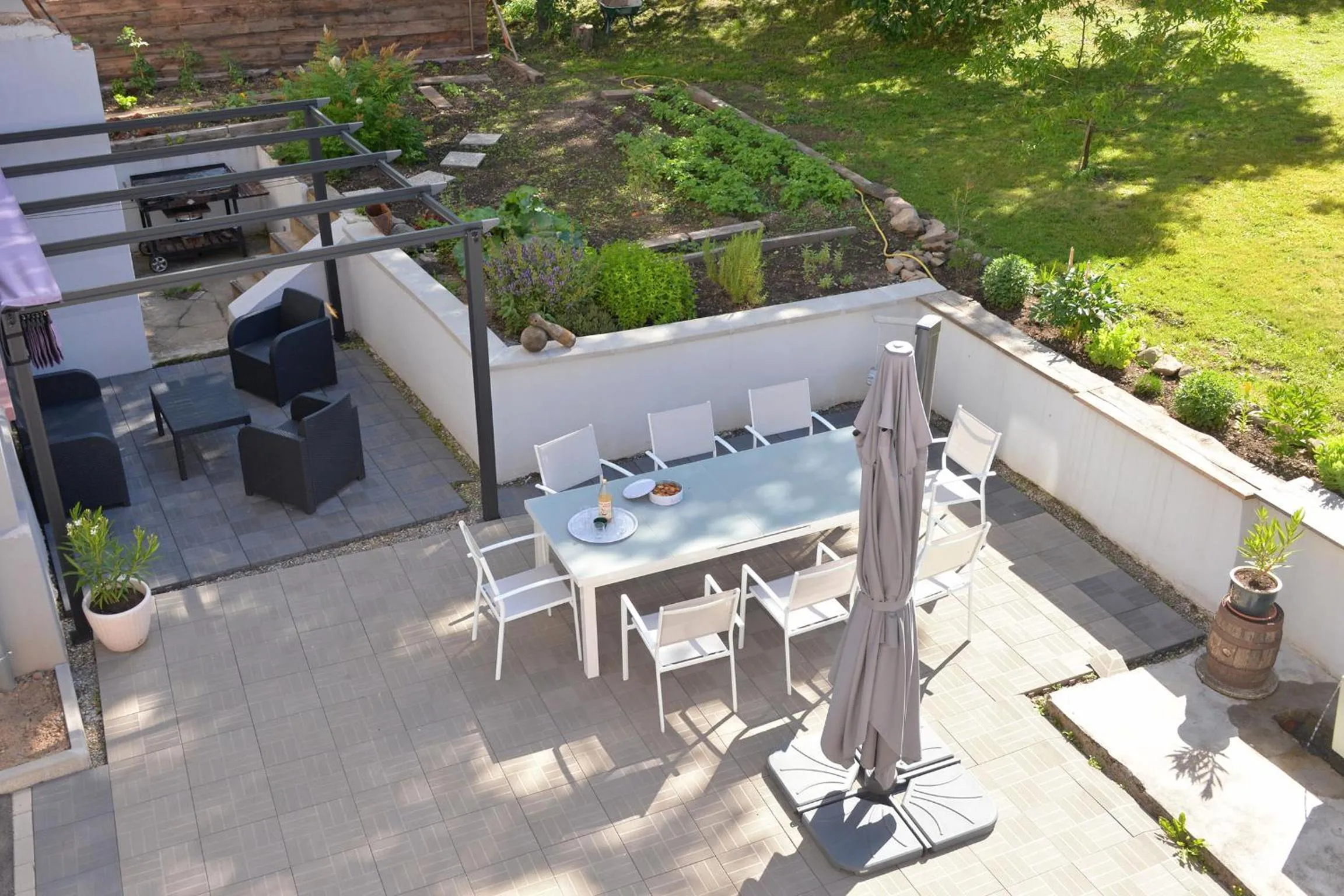 Balcony/Terrace in Maison D'hôtes Du Landersbach