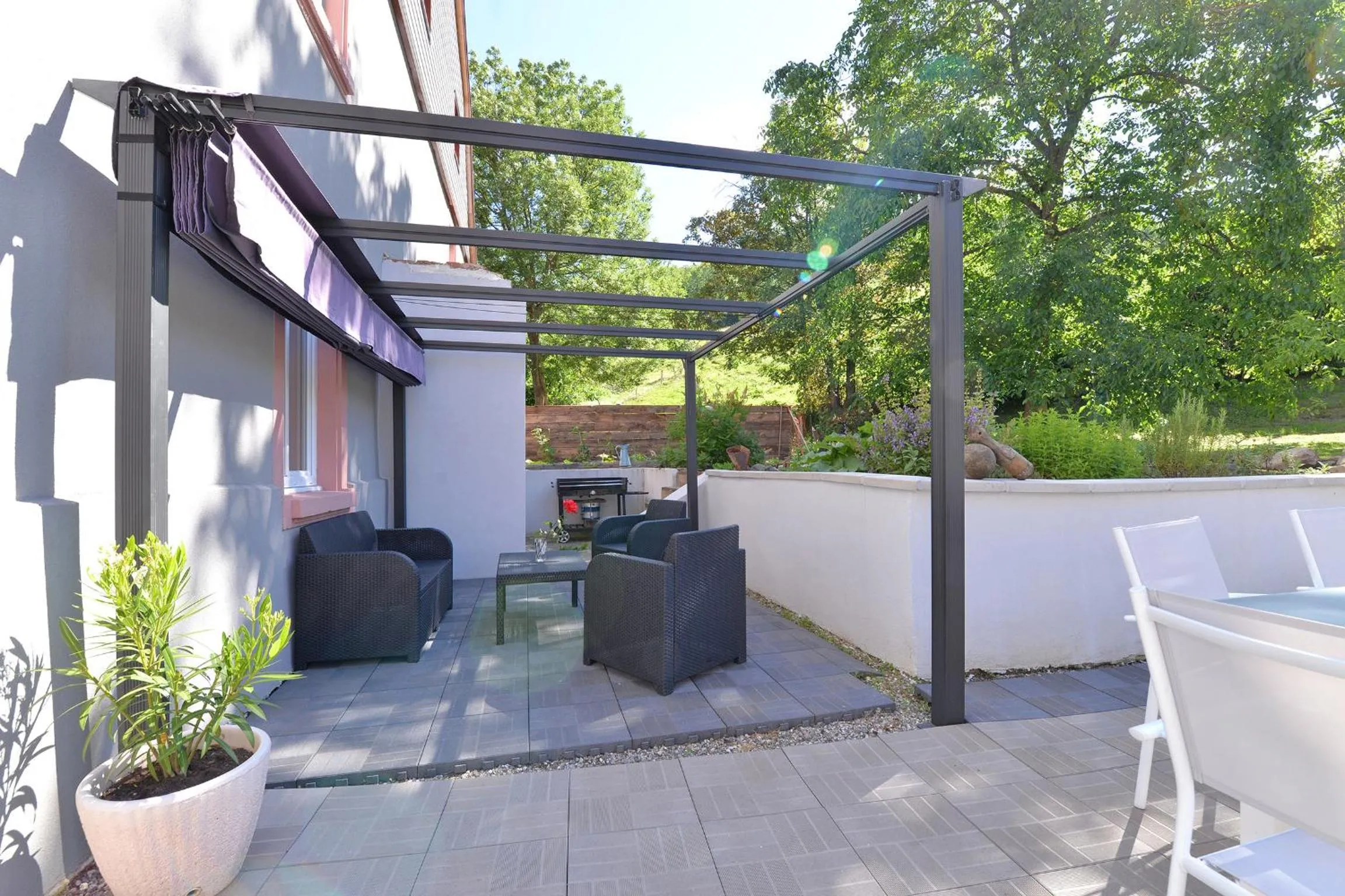 Balcony/Terrace in Maison D'hôtes Du Landersbach