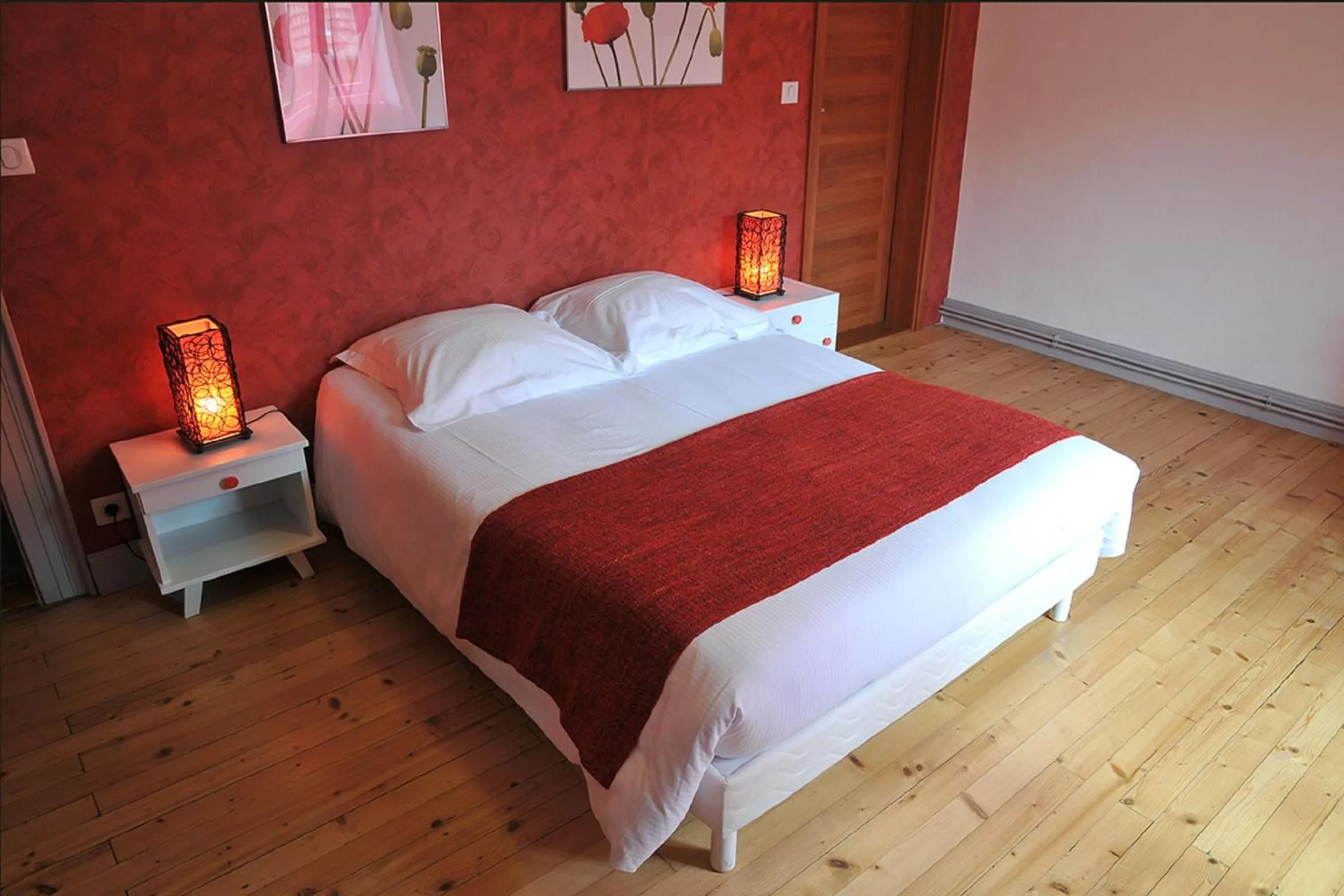 Bed in Maison D'hôtes Du Landersbach