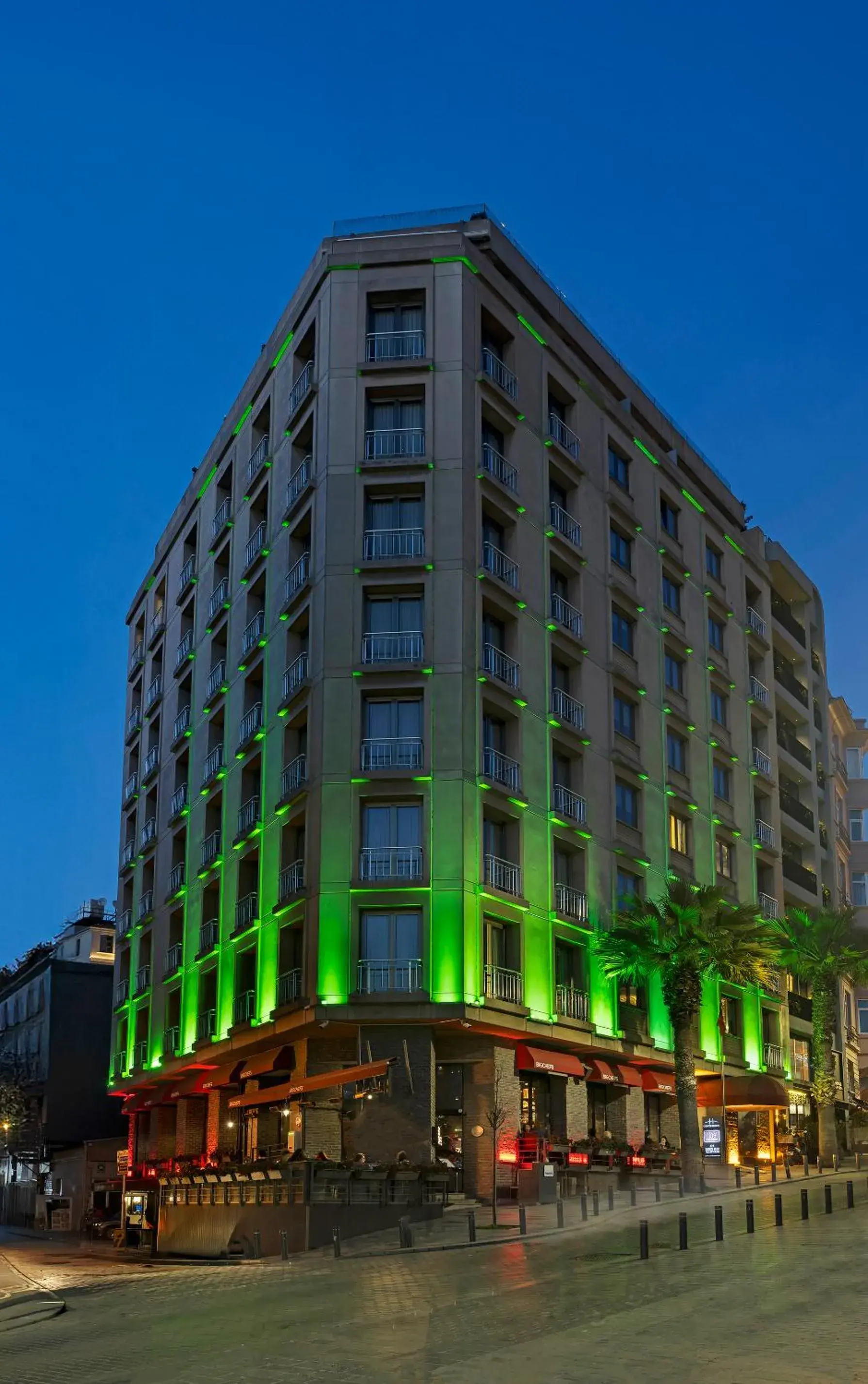 Property building in Continental Hotel Pera Property building in Continental Hotel Pera