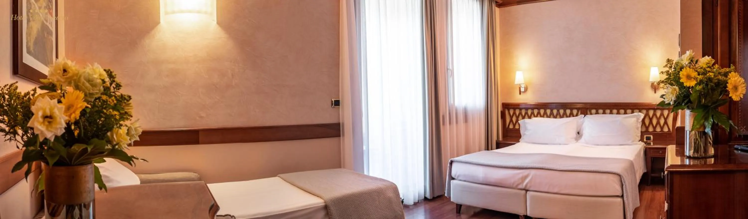 Photo of the whole room, Bed in Hotel Villa Venezia