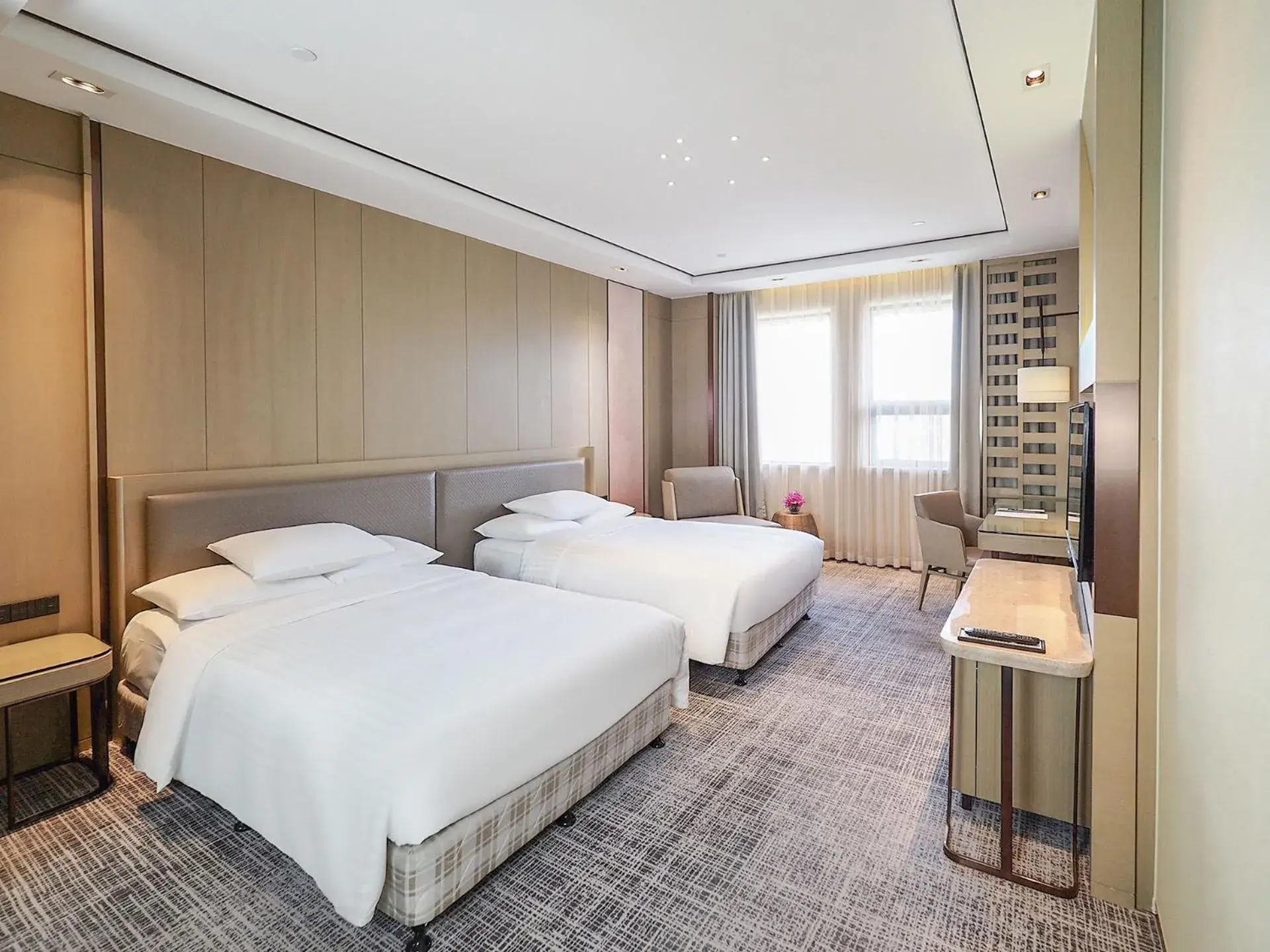 Premier Double Room with Two Double Beds in Courtyard by Marriott Shanghai International Tourism and Resorts Zone Premier Double Room with Two Double Beds in Courtyard by Marriott Shanghai International Tourism and Resorts Zone