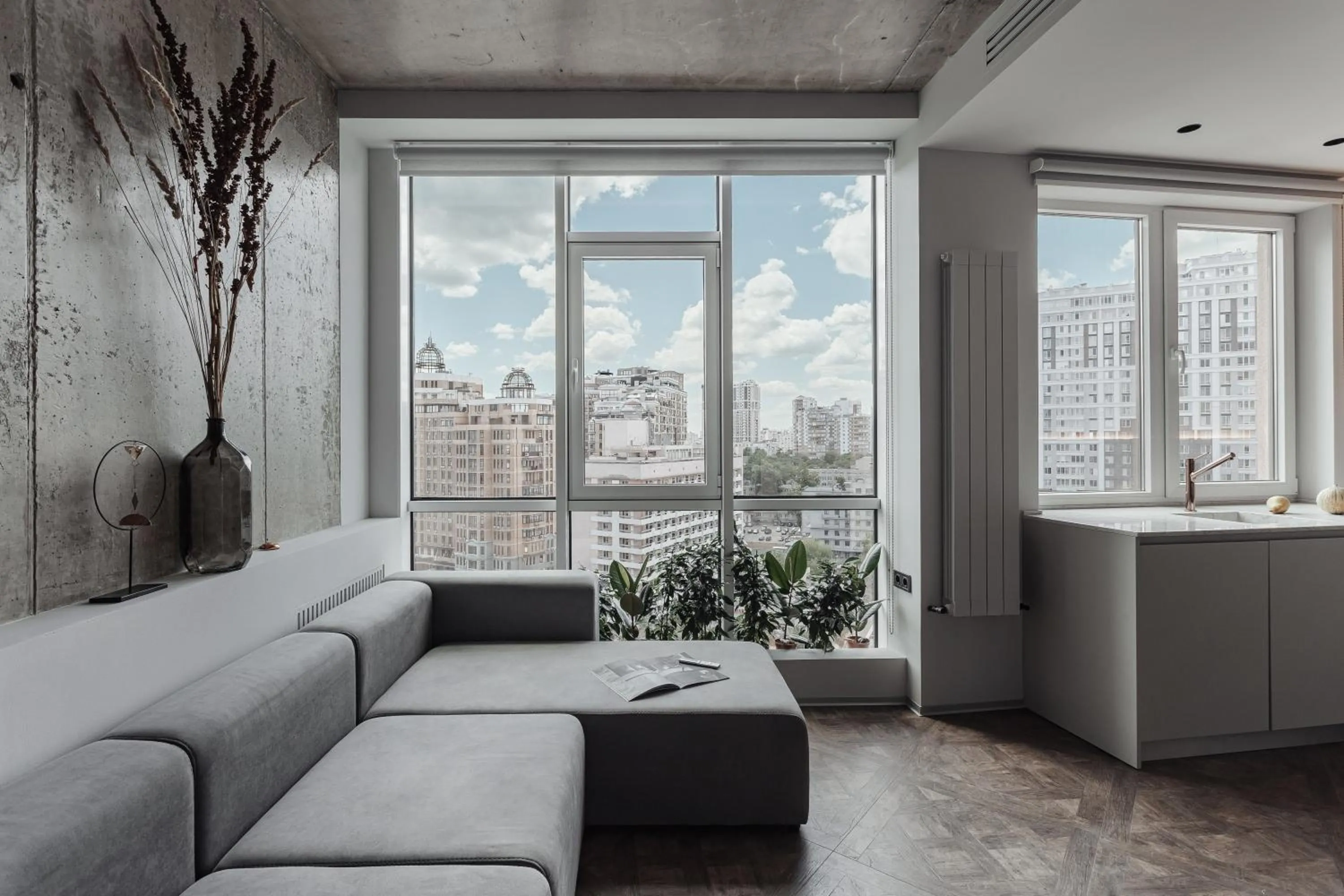 Living room in At Home Apartment