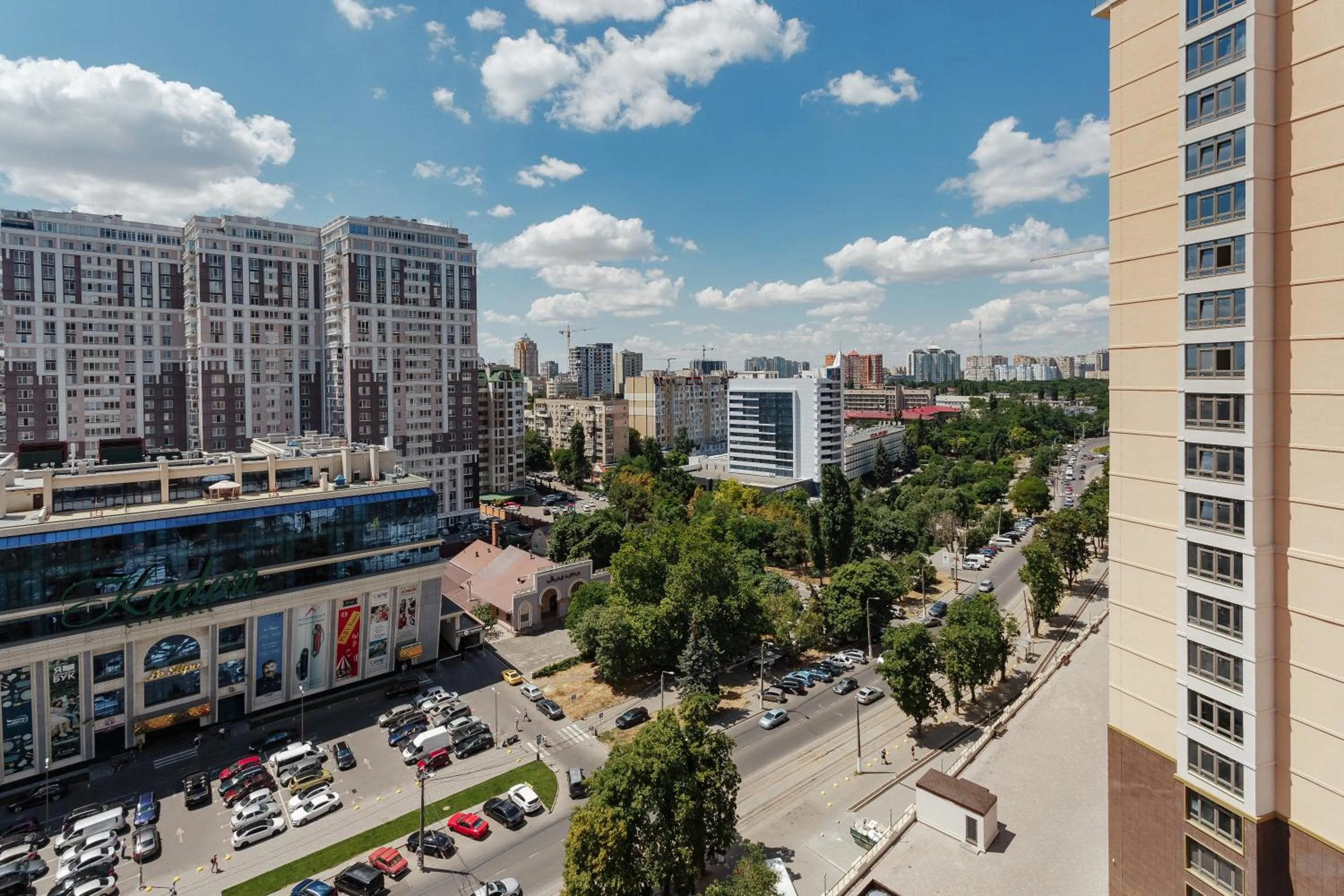 City view in At Home Apartment