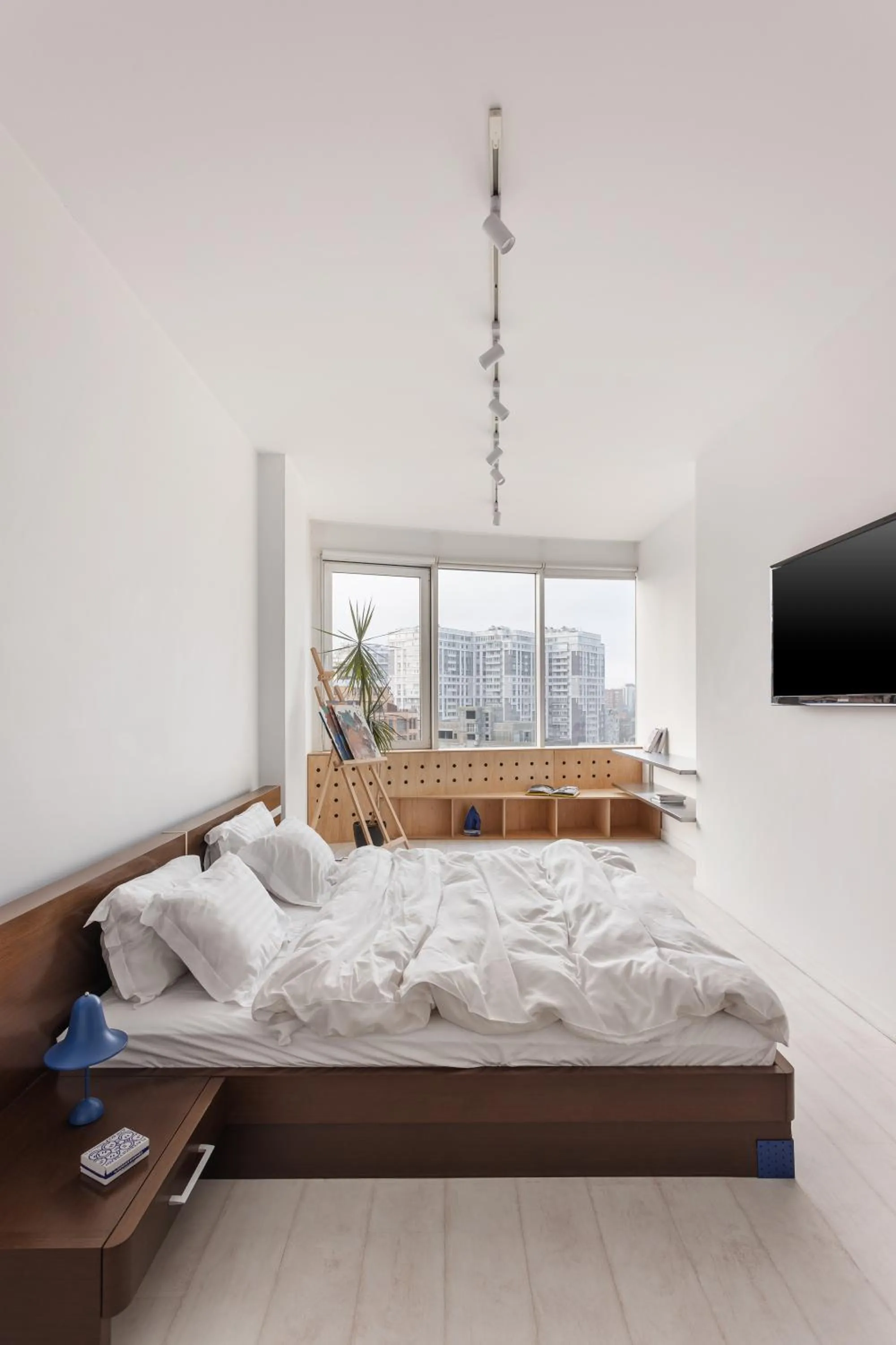 Bedroom, Bed in At Home Apartment