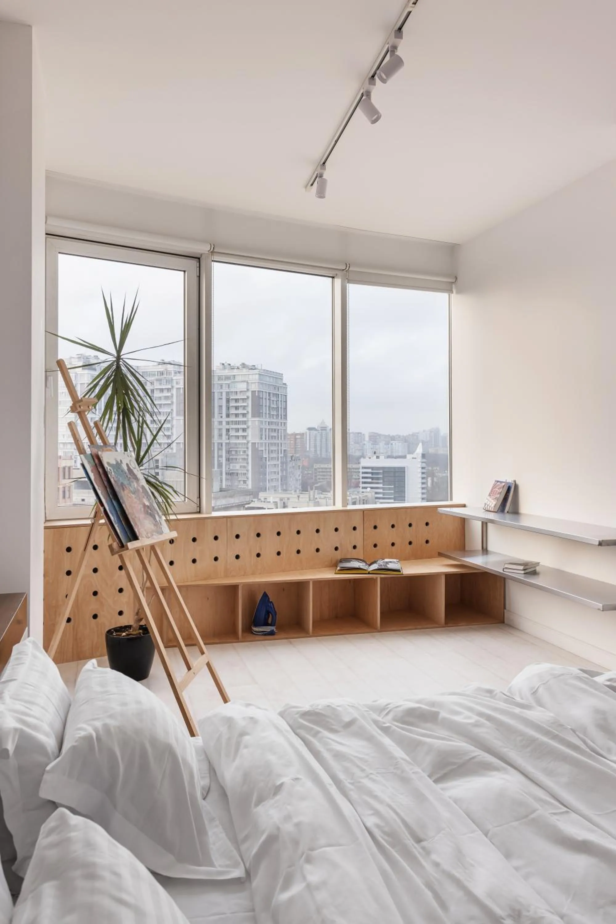 Bedroom, Bed in At Home Apartment