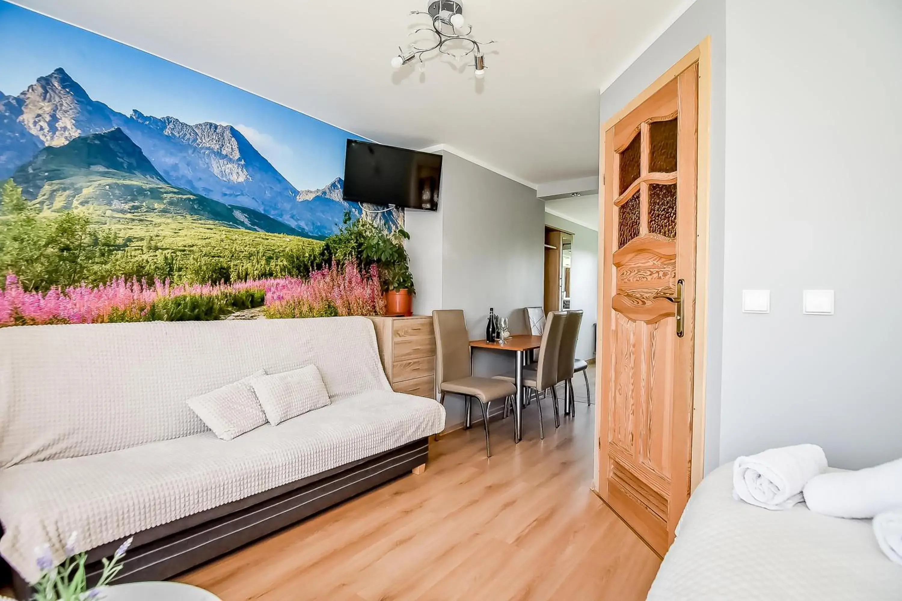 Apartment with Mountain View in Willa u Perełki Apartment with Mountain View in Willa u Perełki