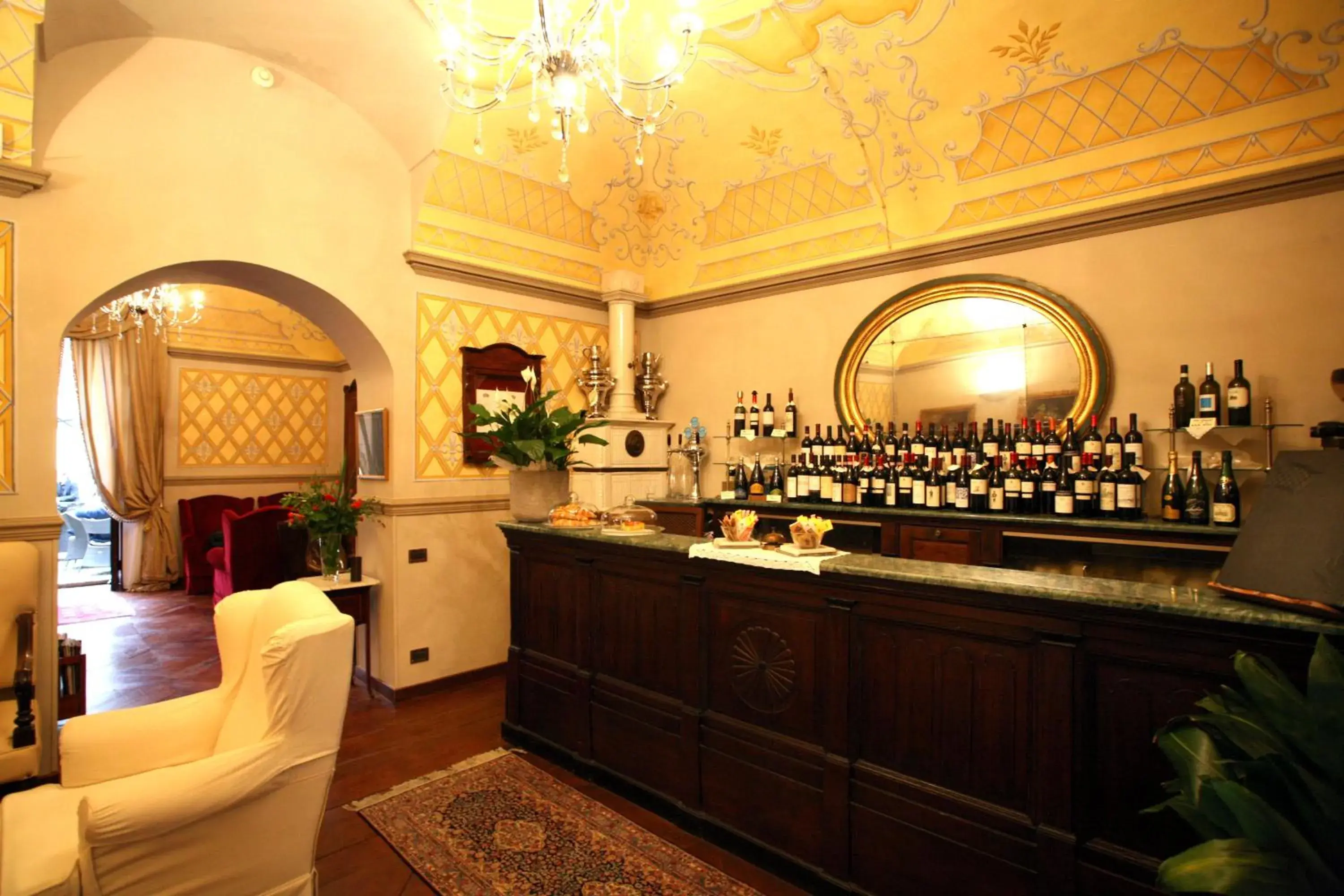 Lounge or bar in Hotel Villa Beccaris Lounge or bar in Hotel Villa Beccaris