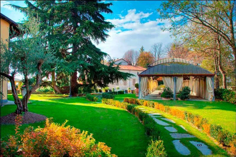 Garden in Hotel Villa Beccaris