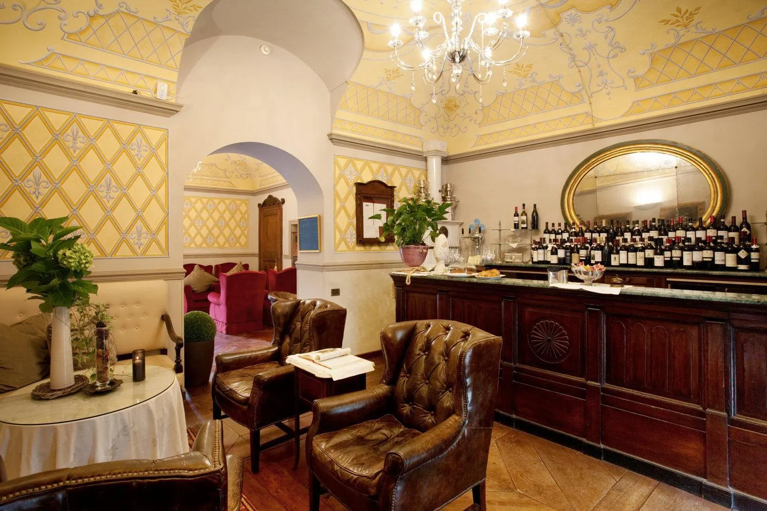 Lounge or bar in Hotel Villa Beccaris