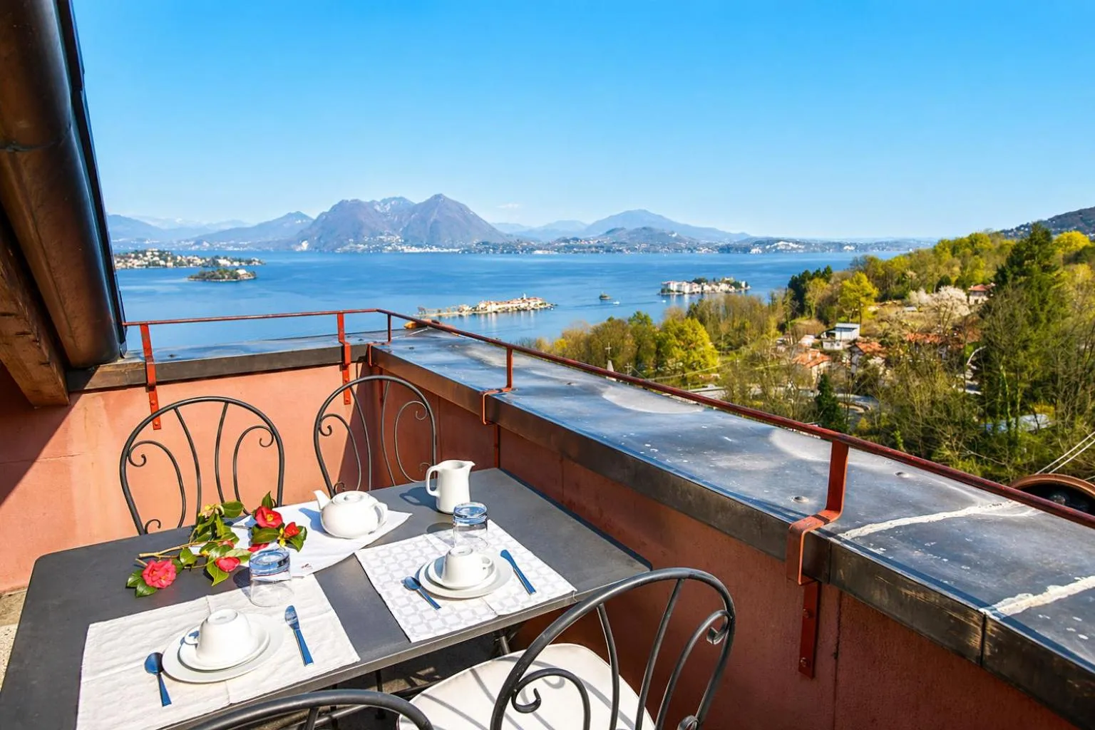 Balcony/Terrace in Villa Anna Isole Borromee