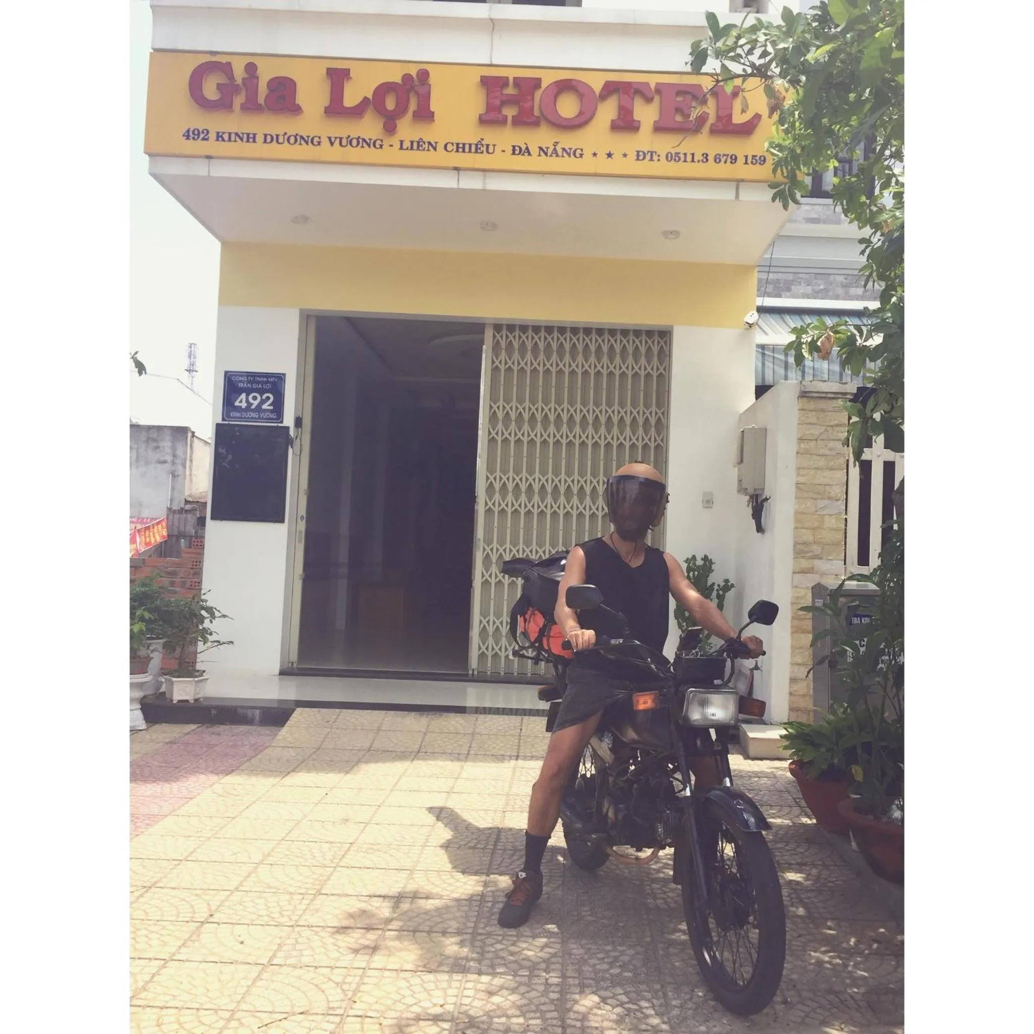 Facade/entrance in Gia Loi Hotel