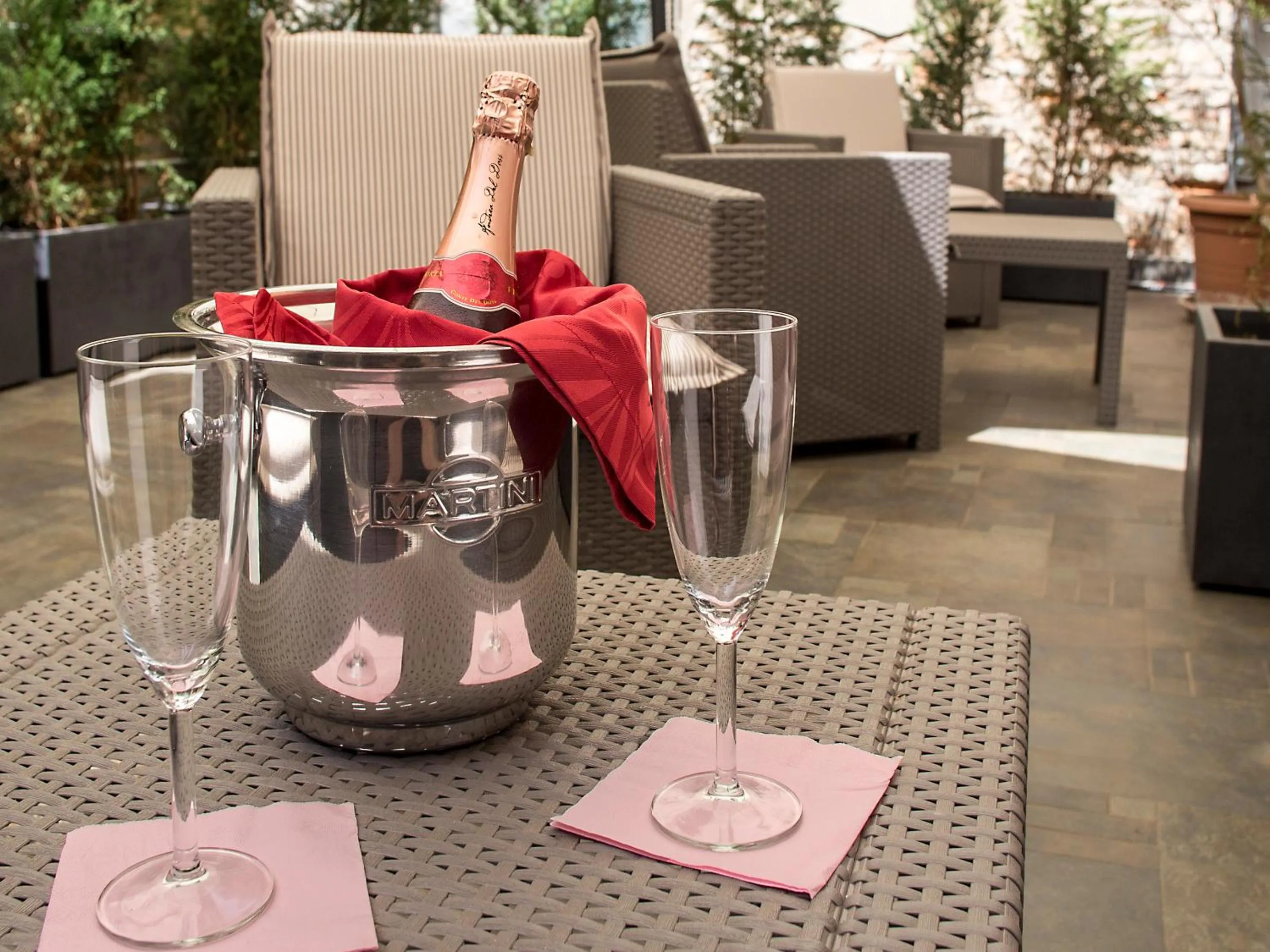 Balcony/Terrace in Locanda Casa Martini