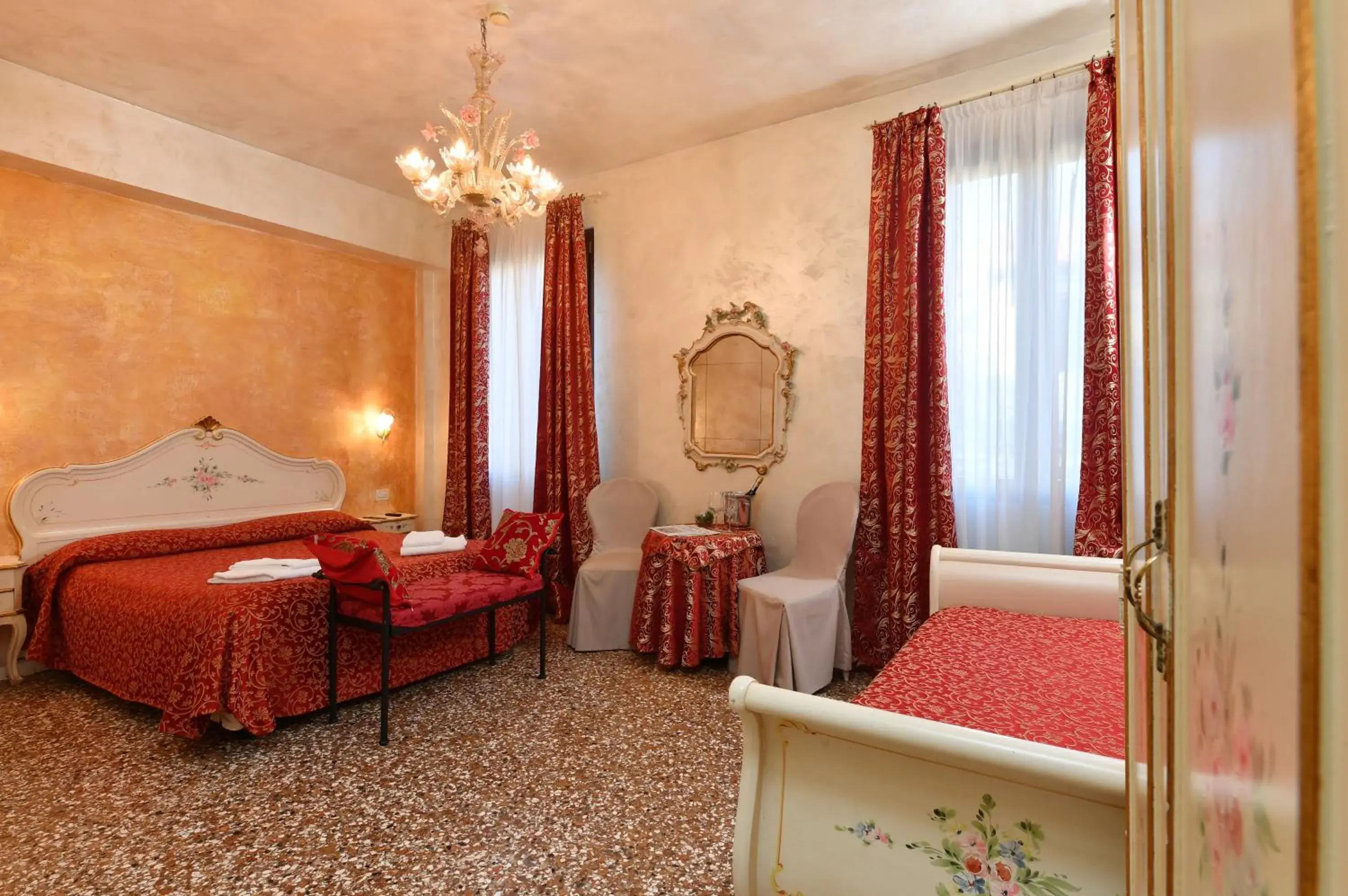 Bed in Locanda Casa Martini Bed in Locanda Casa Martini