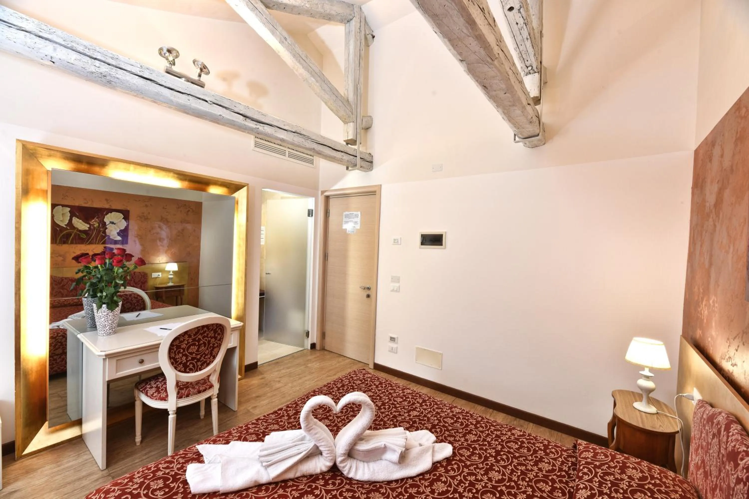 Bed in Locanda Casa Martini