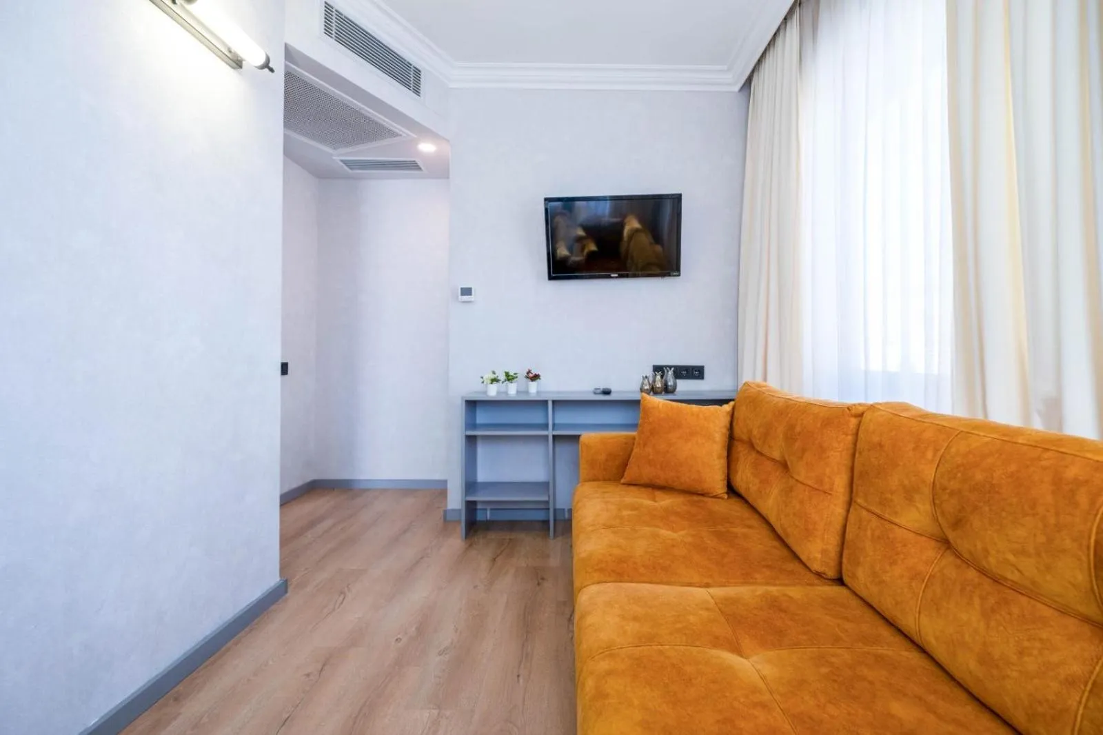 Seating area in Marble Hotel