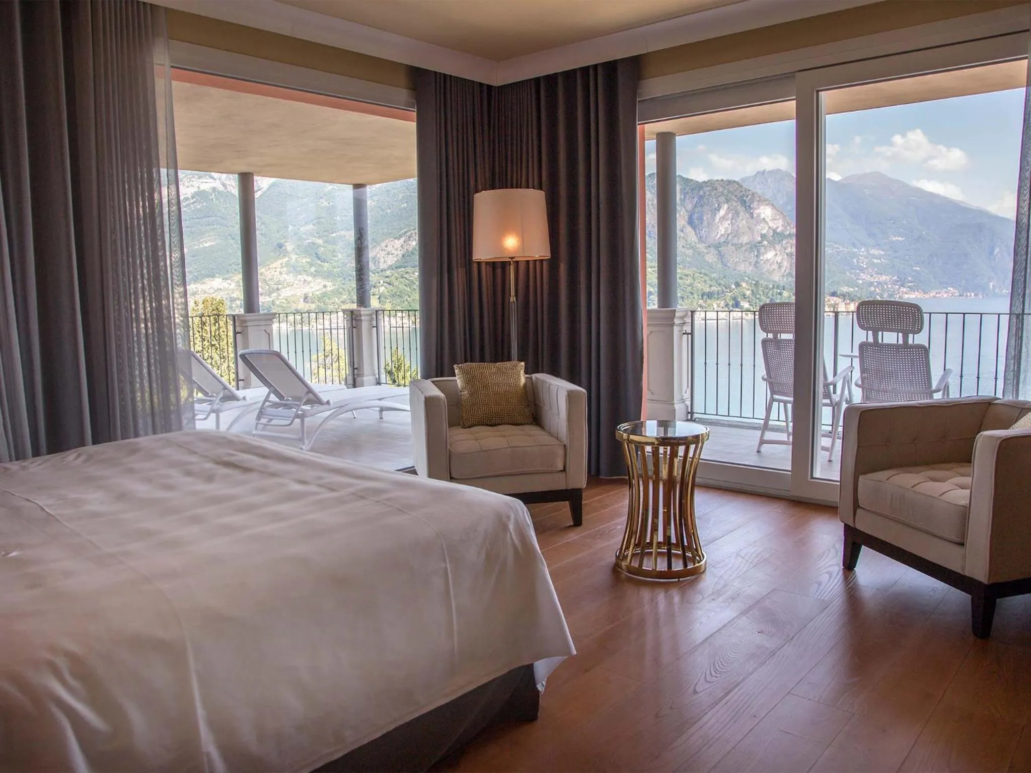 View (from property/room), Bed in Borgo Le Terrazze