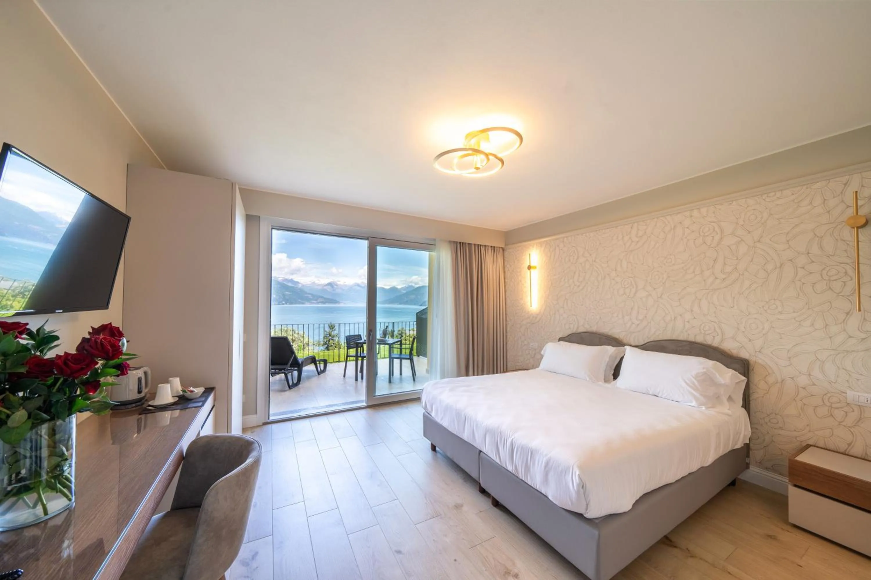 Patio, Bed in Borgo Le Terrazze