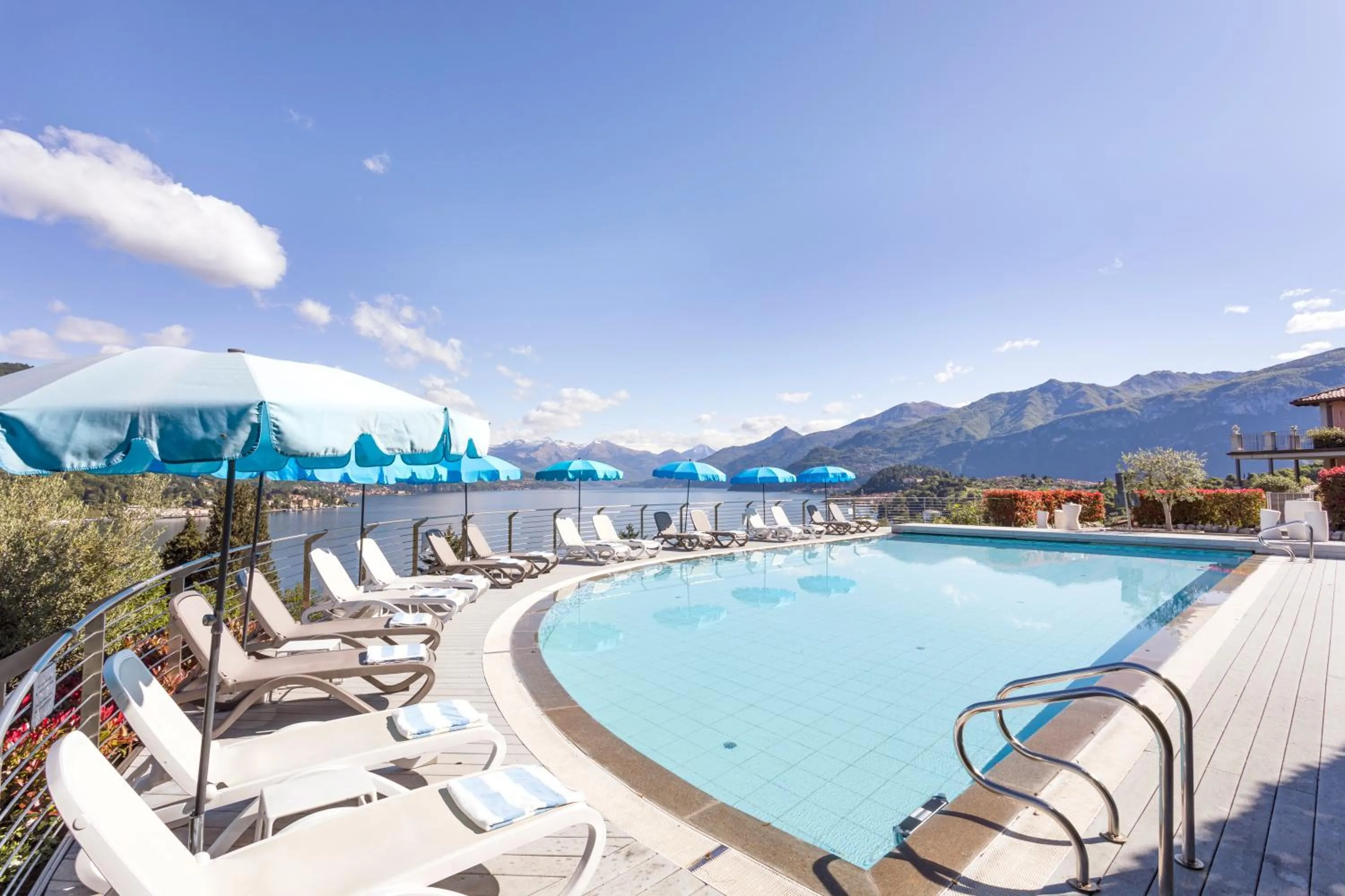 Pool view in Borgo Le Terrazze