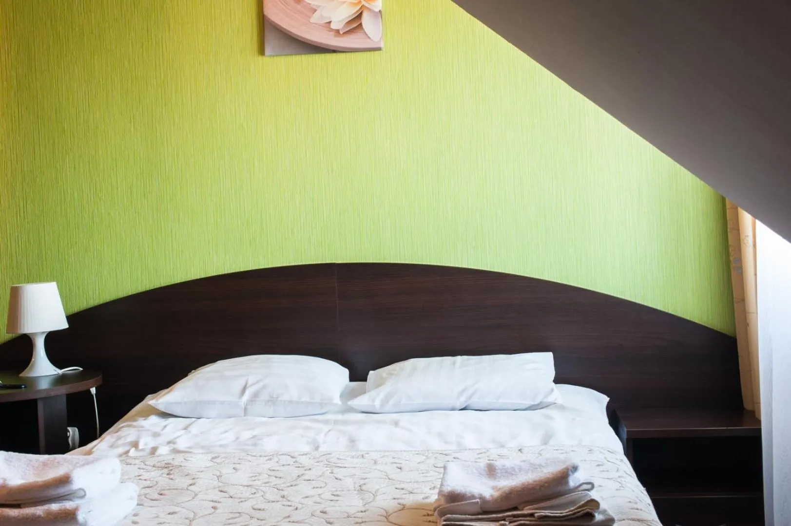 Bed in Hotel Horyzont