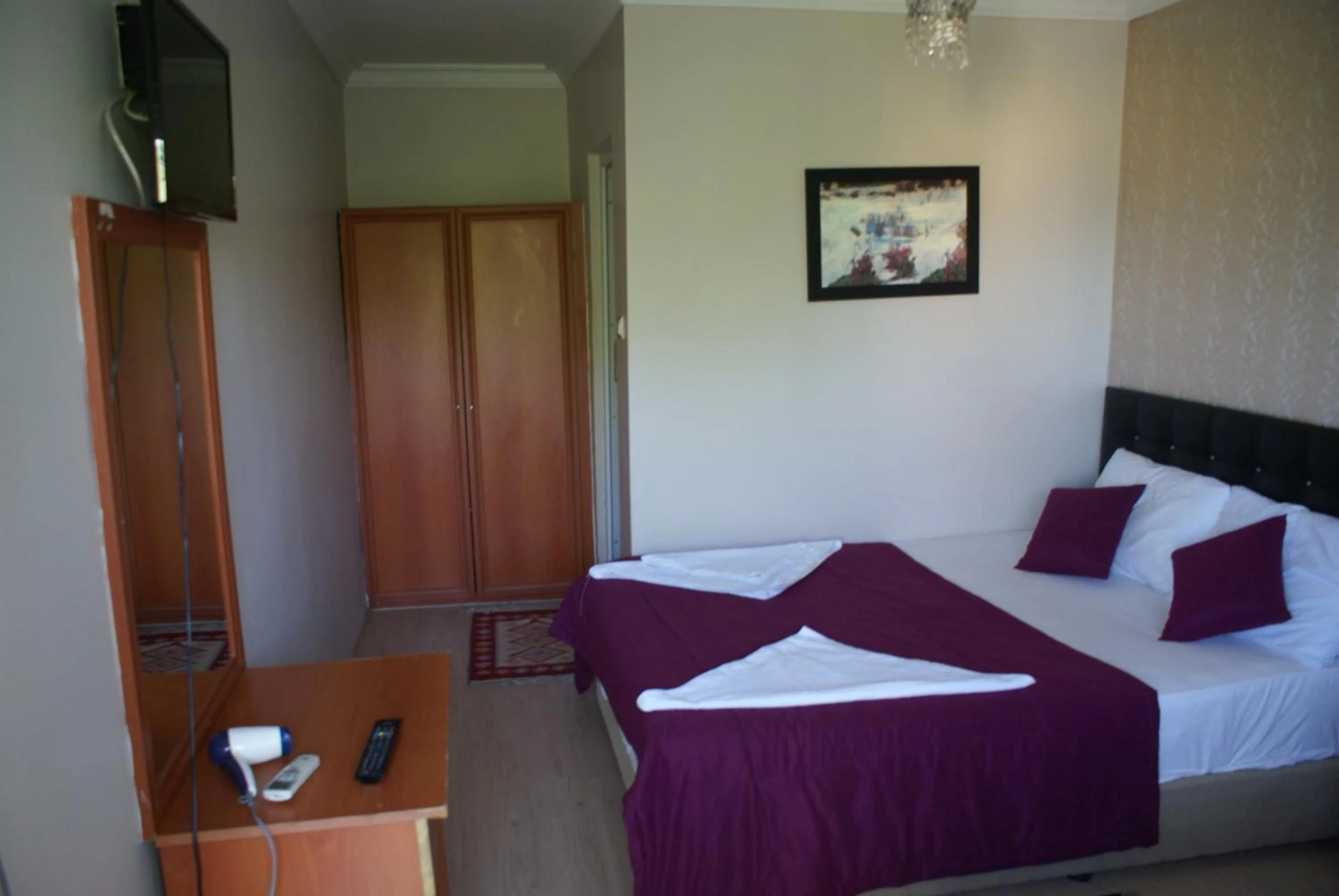 Bed in Hotel Dort Mevsim