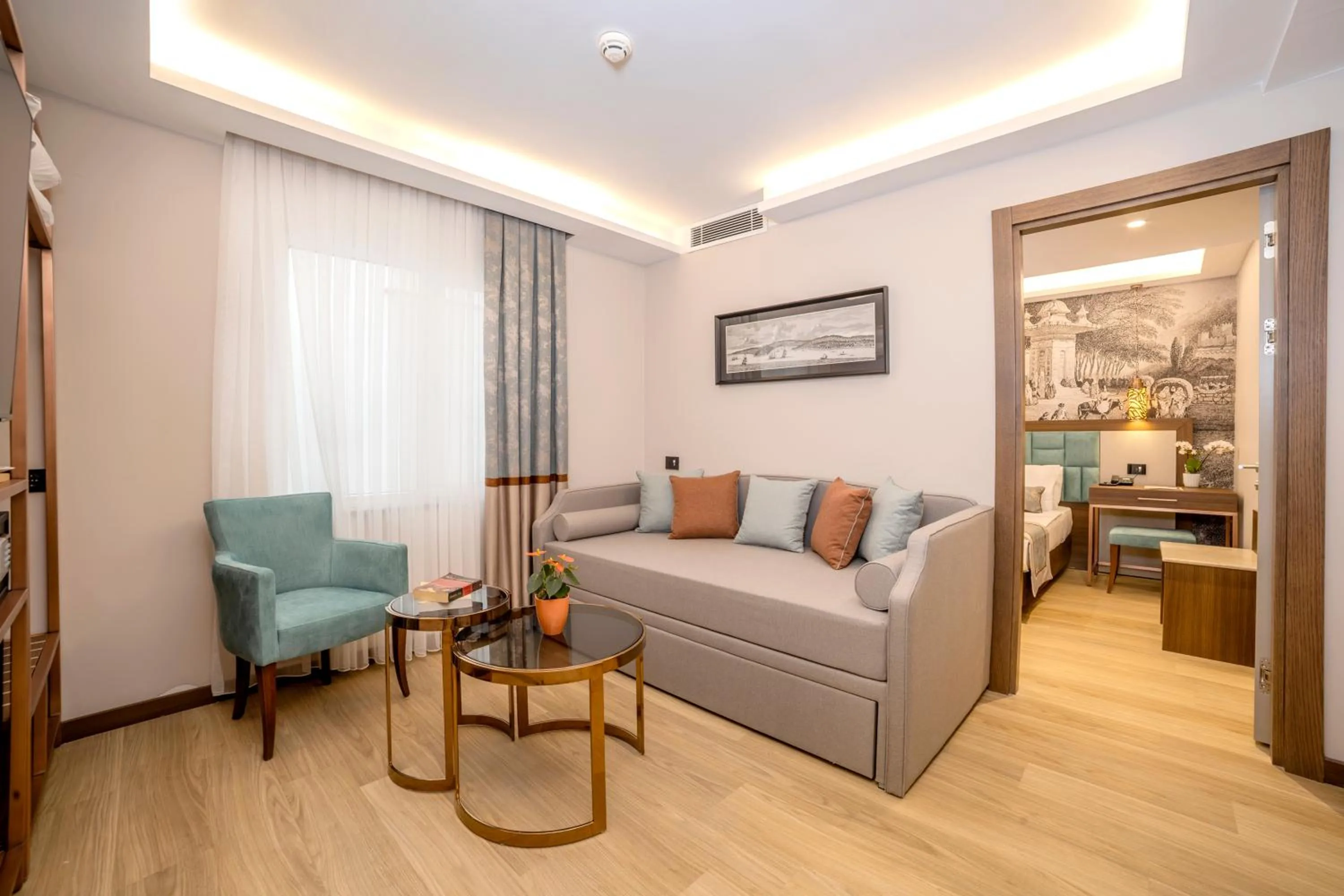 Family in Grand Hilarium Hotel