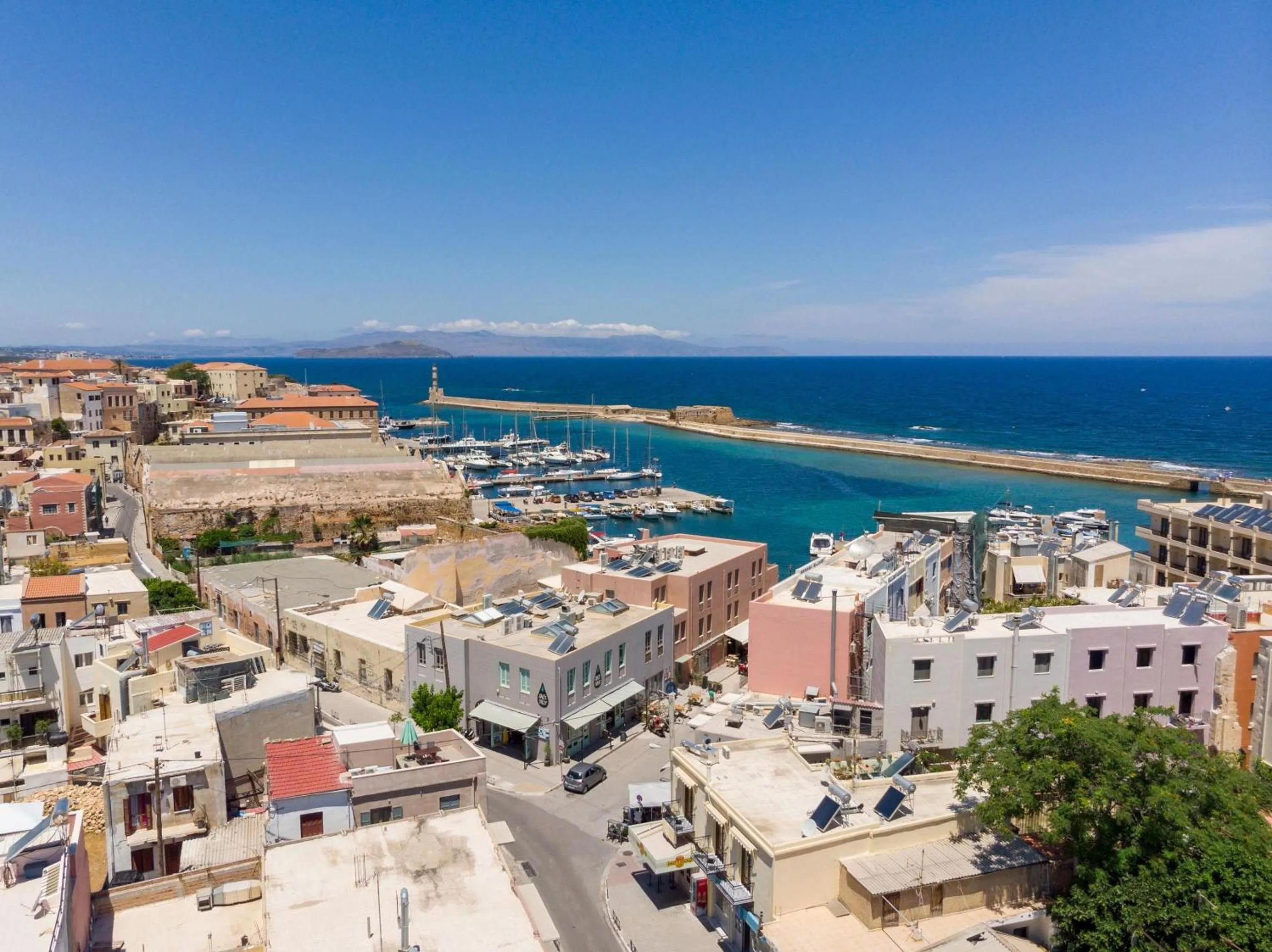 Bird's eye view in Porto Orion Studios