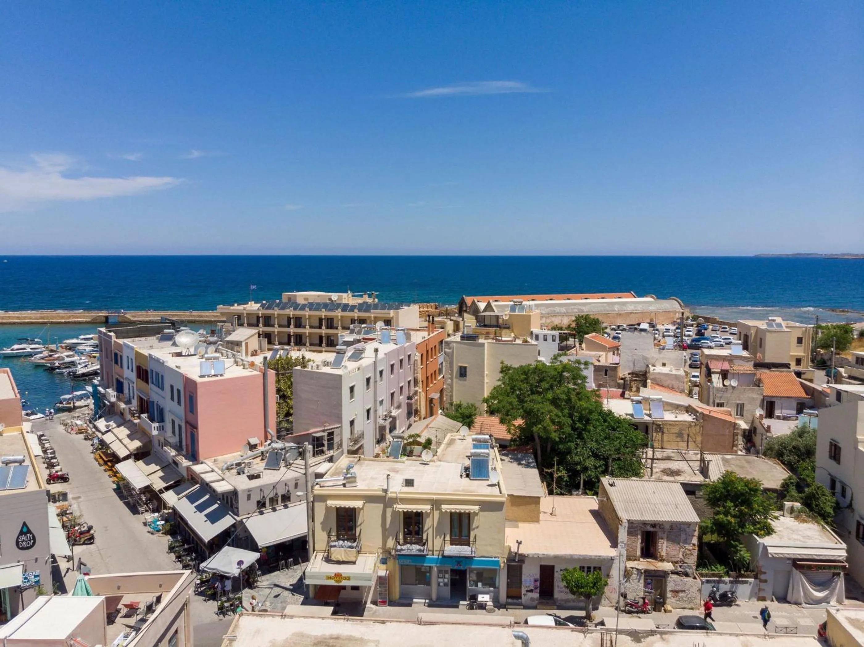 Bird's eye view in Porto Orion Studios