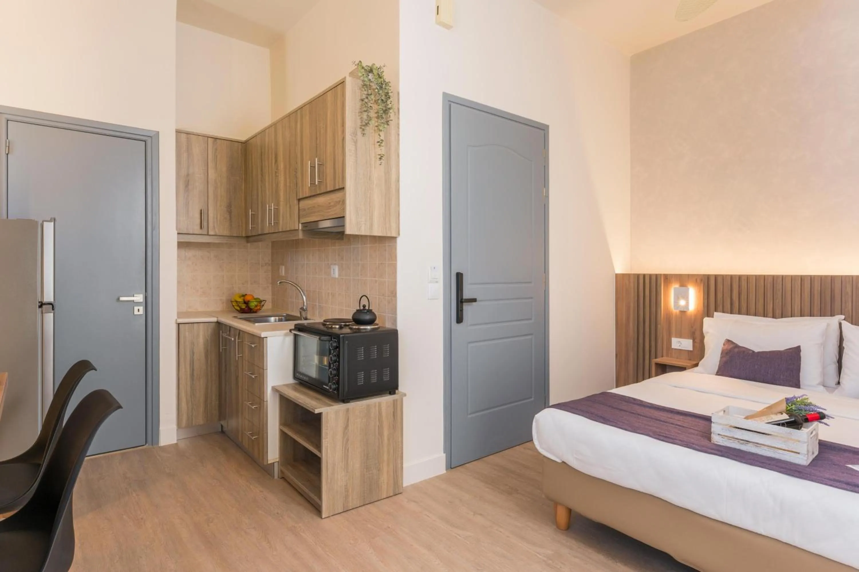 Bed in Porto Orion Studios