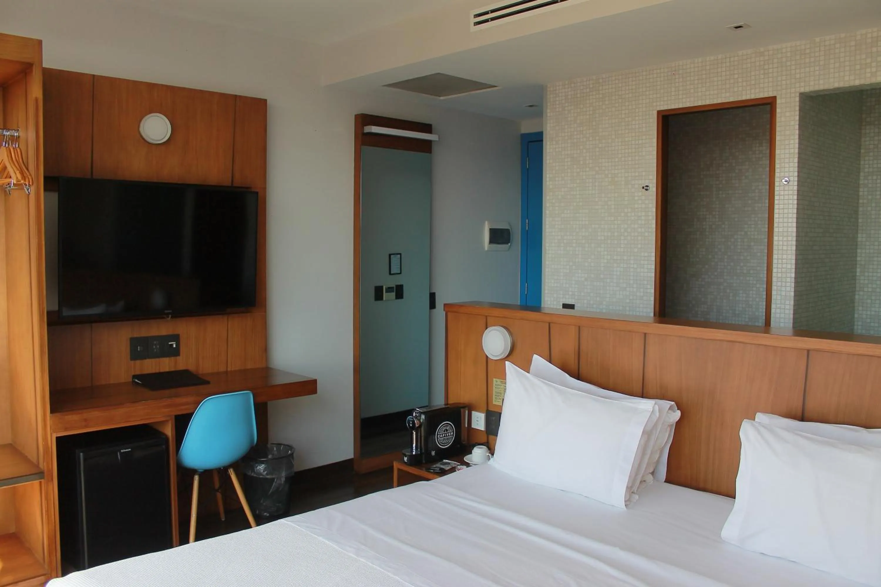 Bed in Ikonik Hotel Puebla