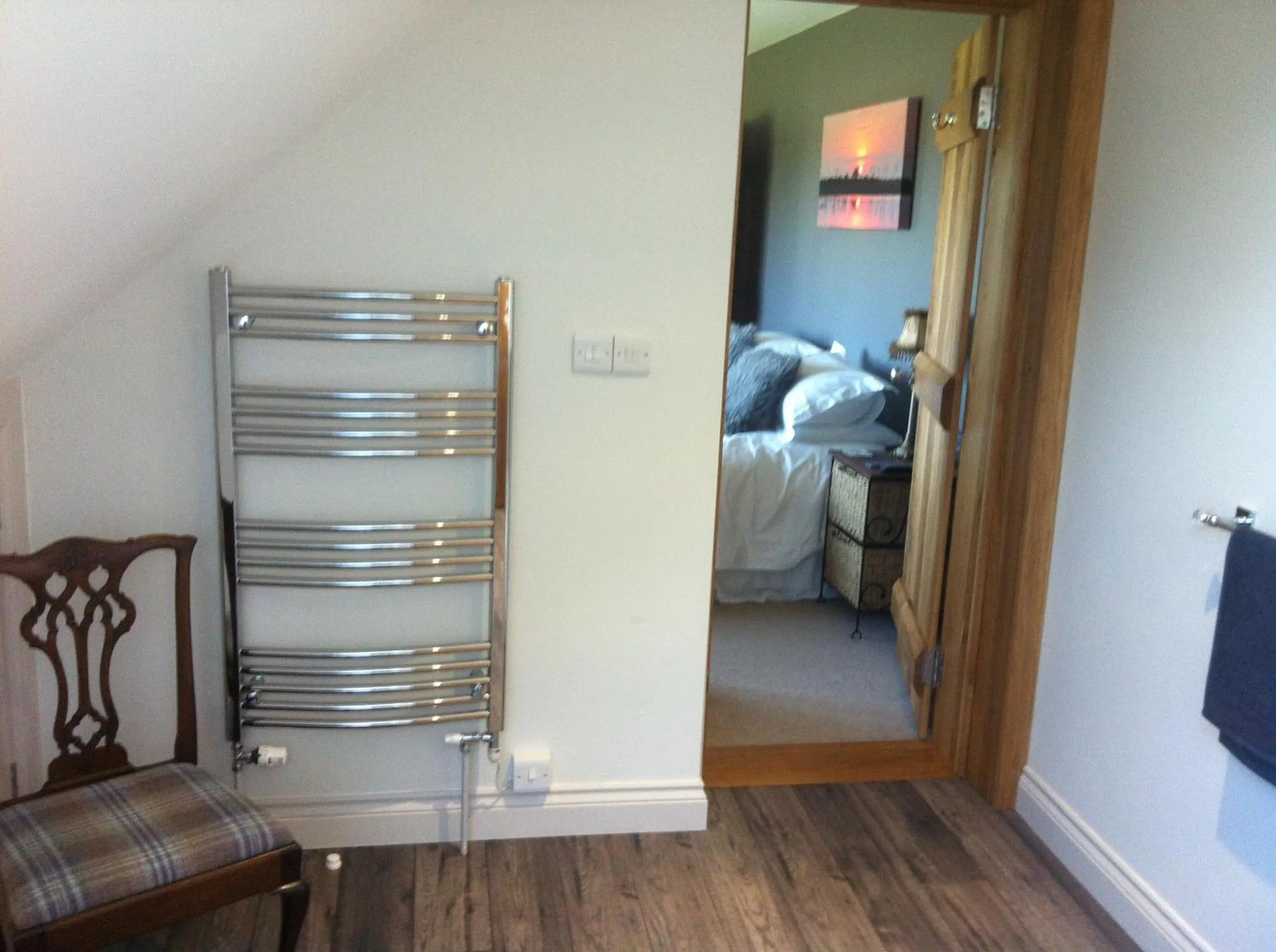 Bathroom in East Dunster Deer Farm B&B