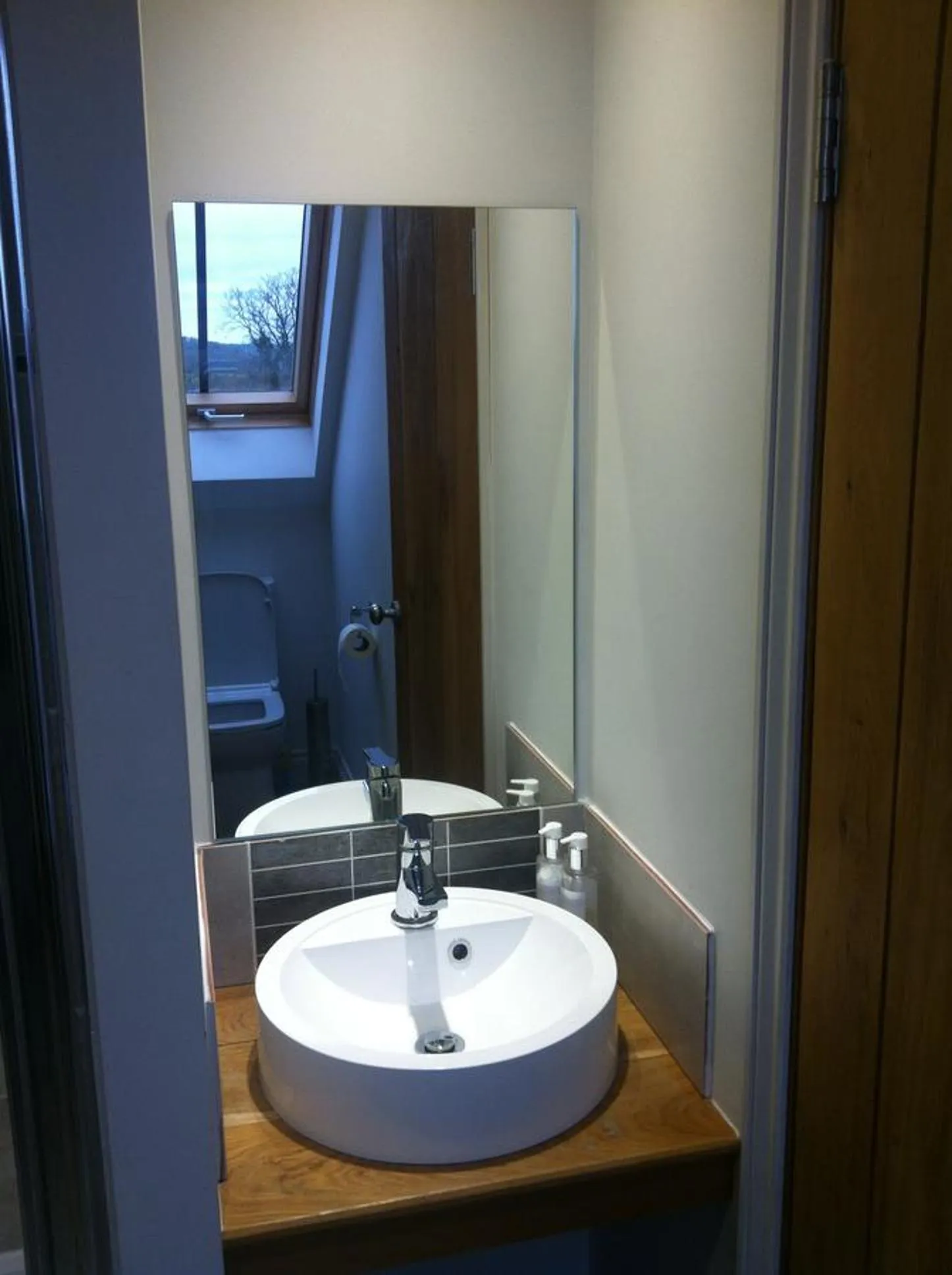 Bathroom in East Dunster Deer Farm B&B